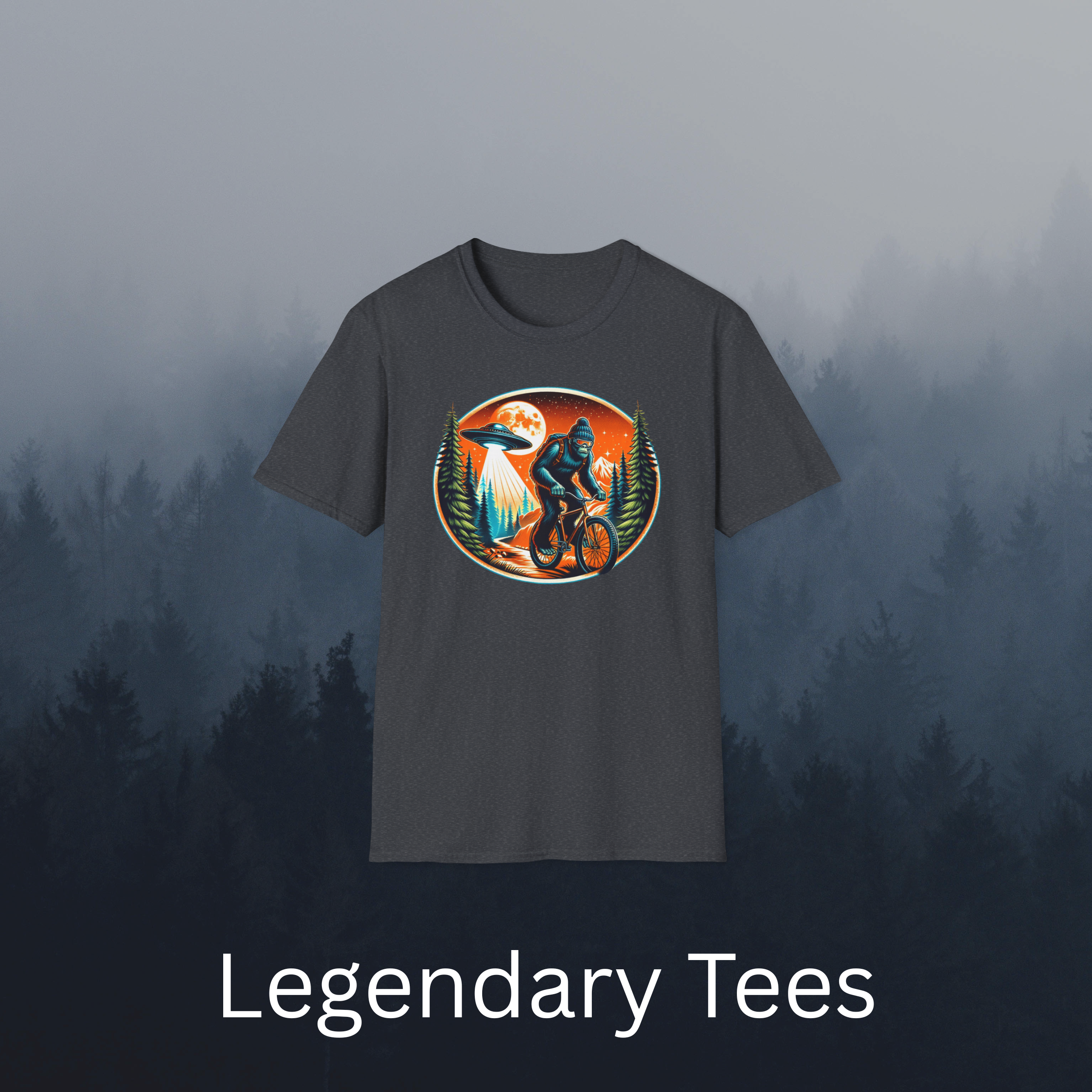 Whimsy Dreamer Designs Legendary Tees collection featuring cryptid, folklore, paranormal, and fantasy-inspired graphic shirts