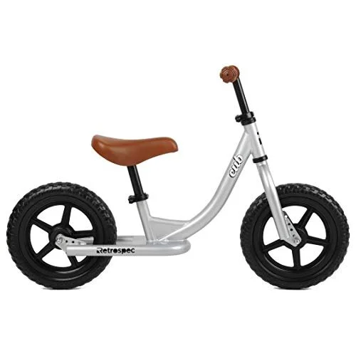 Retrospec Cub Balance Bike Silver 