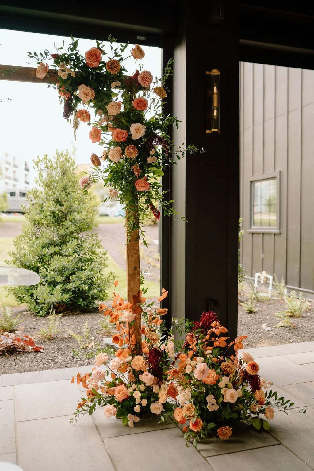 the ivy at ellis preserve wedding ceremony decor