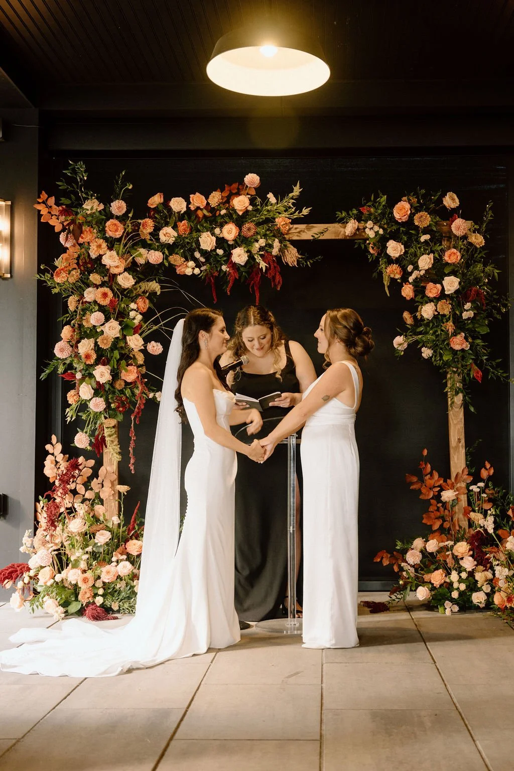 the ivy at ellis preserve wedding ceremony