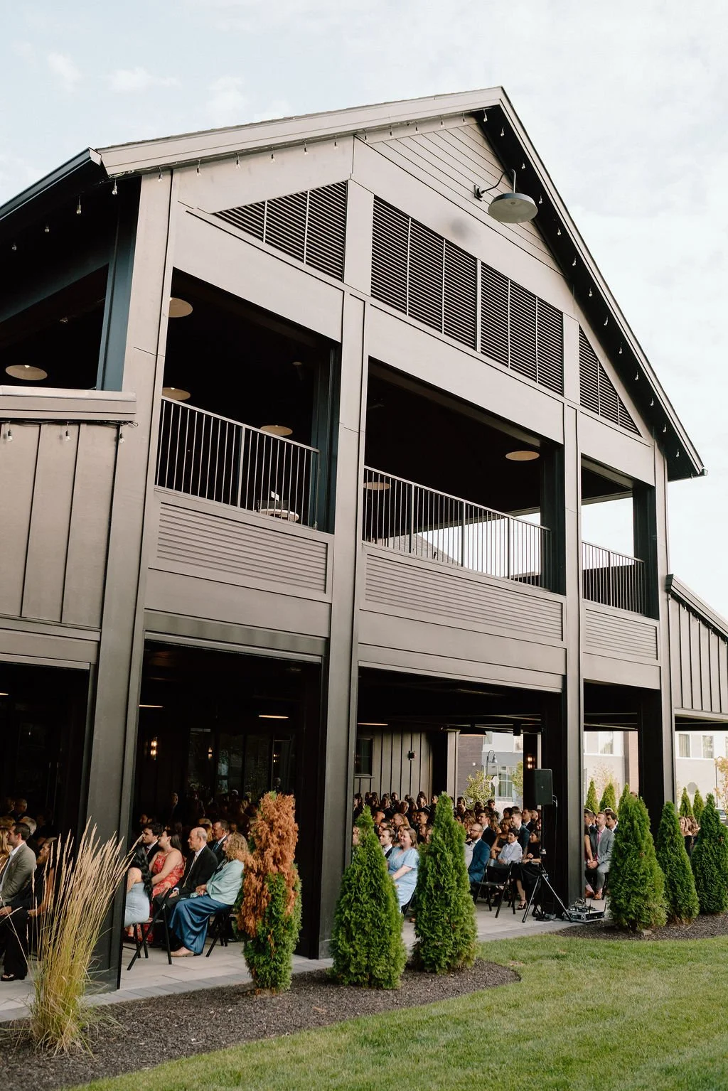 the ivy at ellis preserve wedding venue exterior