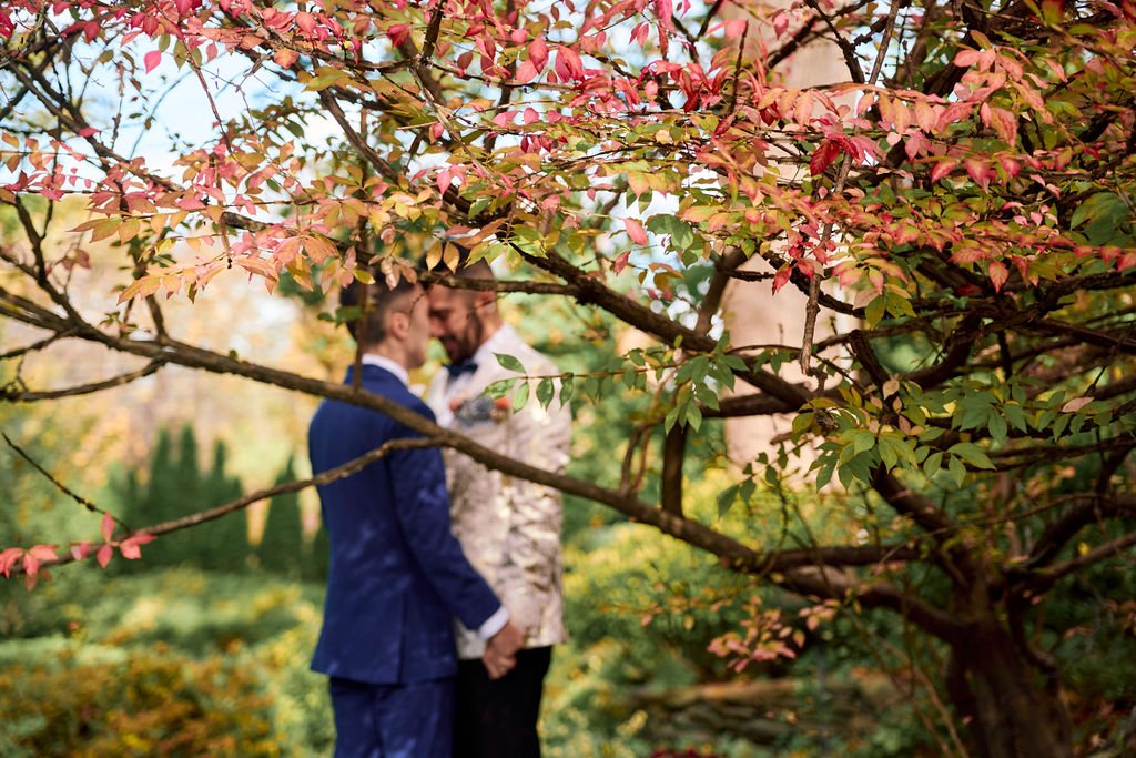 A Gay, Taylor Swift-Obsessed Westbury Manor Wedding