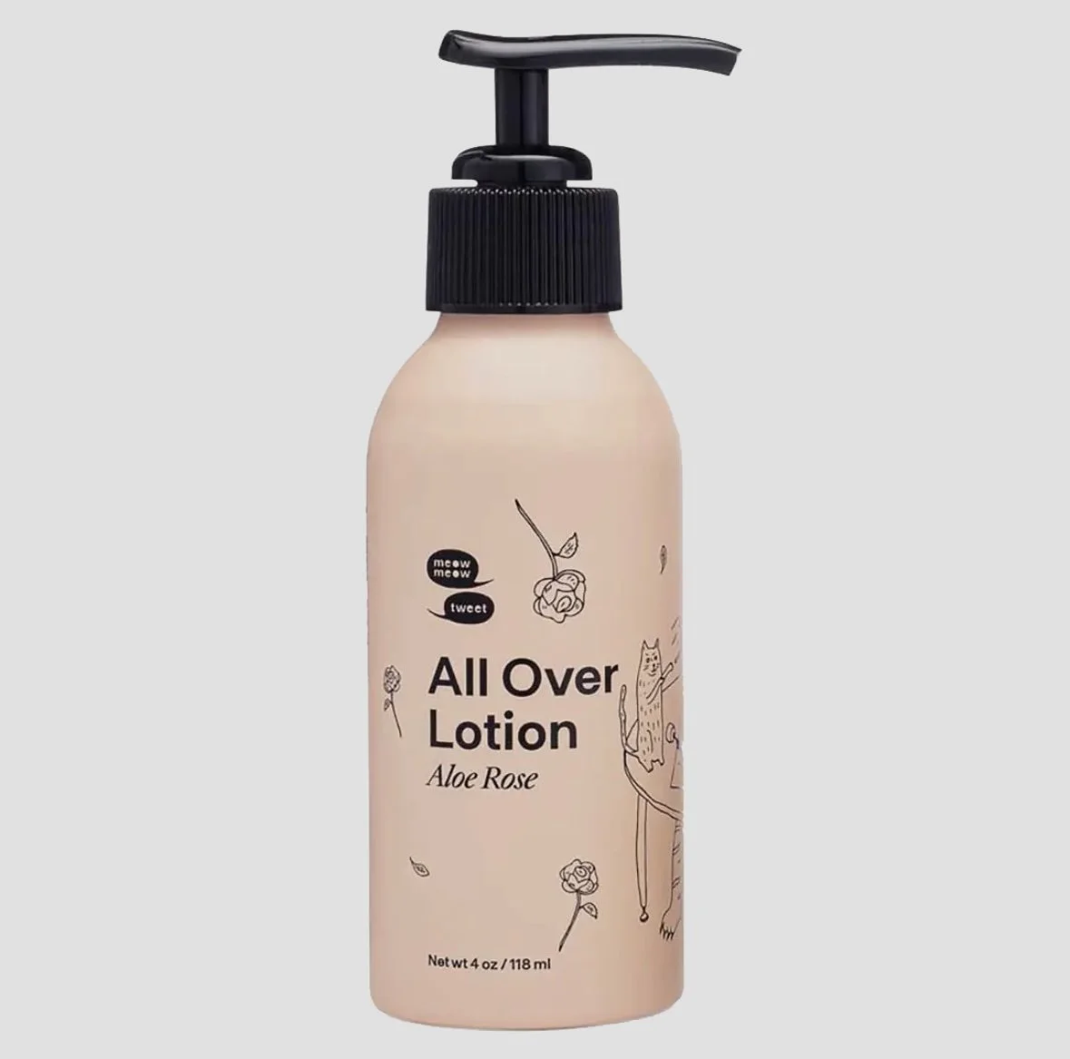 Organic Aloe Rose All-over Lotion