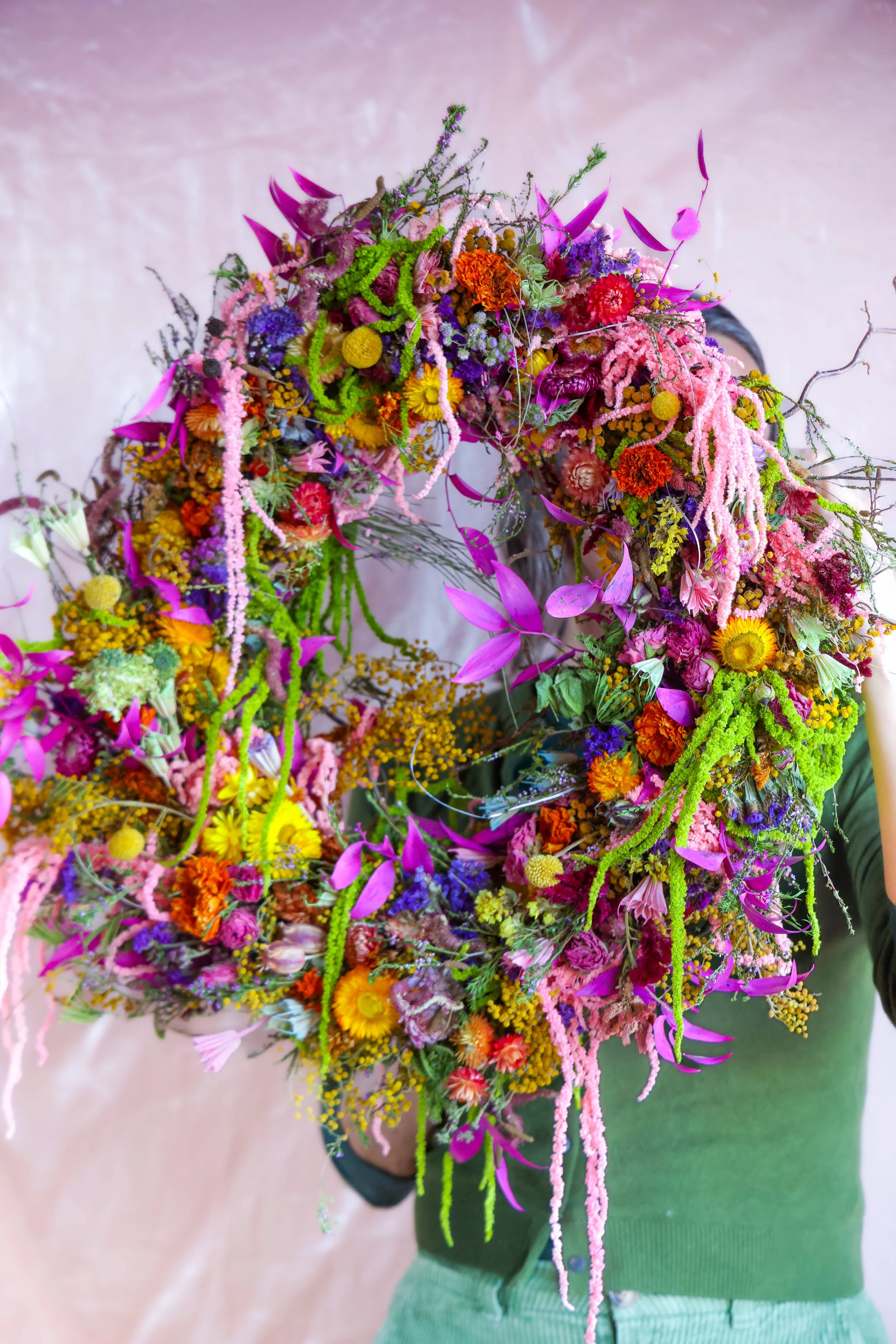 Awen Dried Floral Wreath