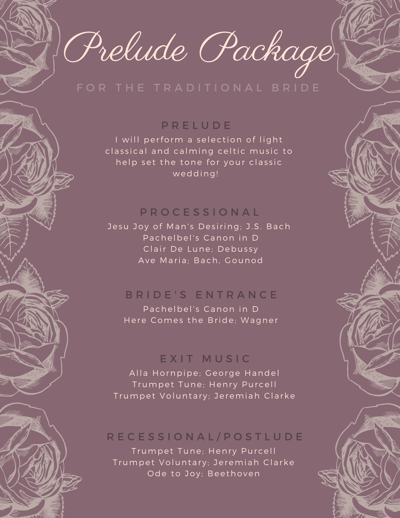 from $450.click here to check out add-ons!