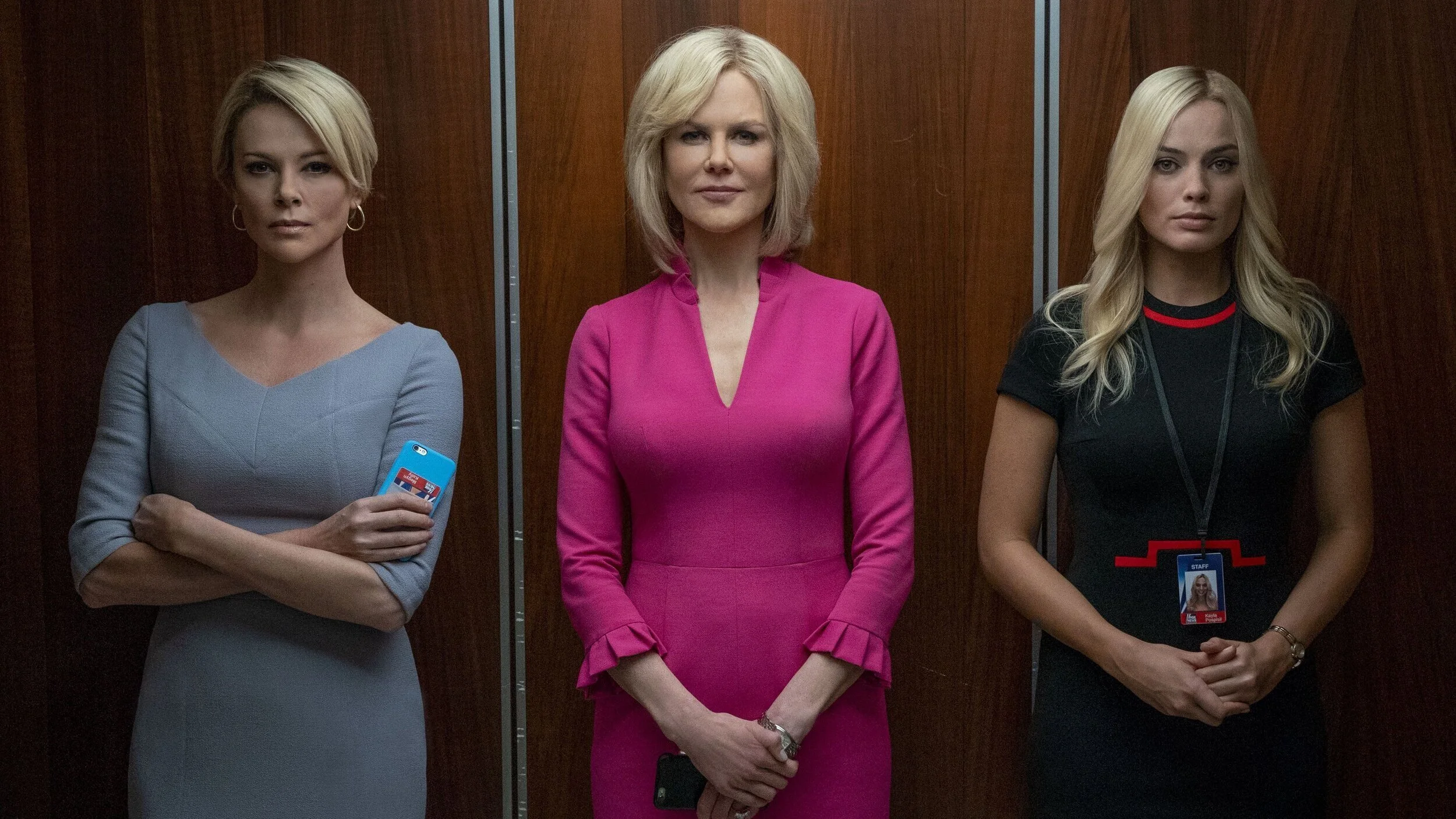 Stepford knives: Charlize Theron, Nicole Kidman and Margot Robbie, in order of billing