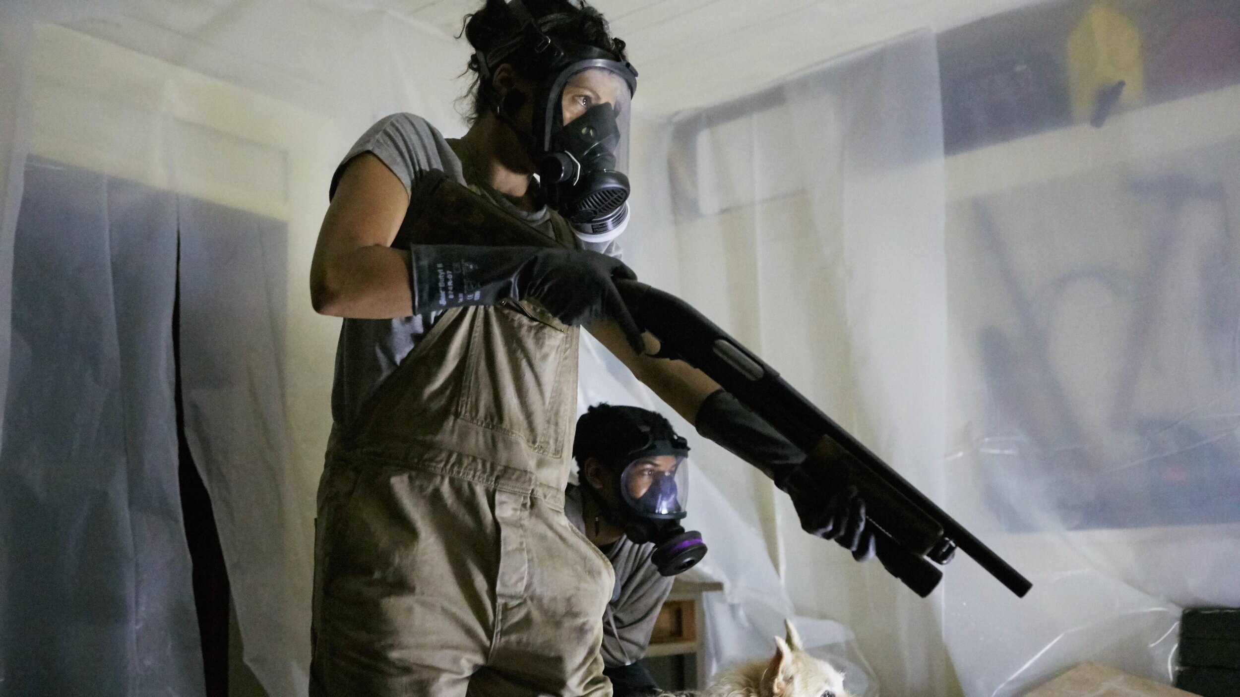 Unusual suspects: Carmen Ejogo and Riley Keough