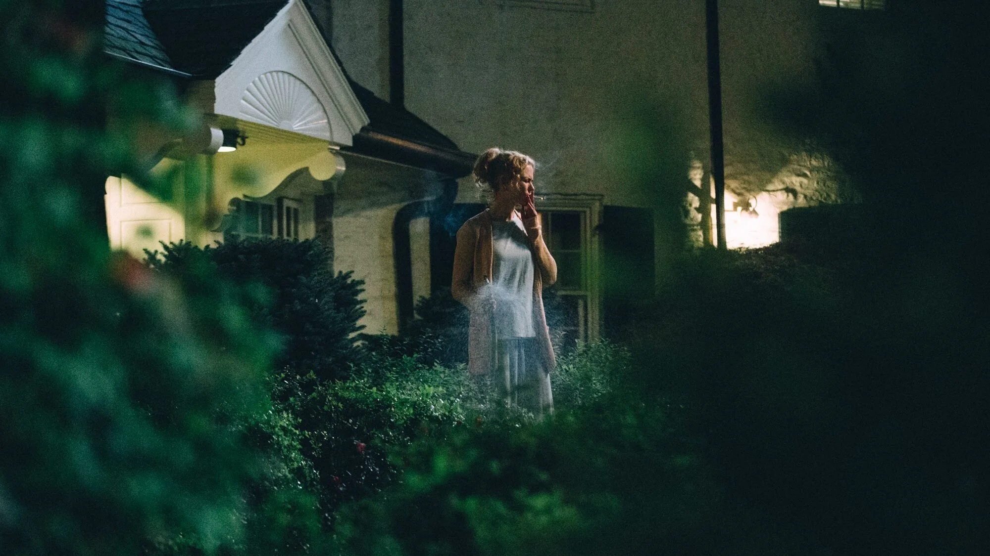 Nicole Kidman takes the night air