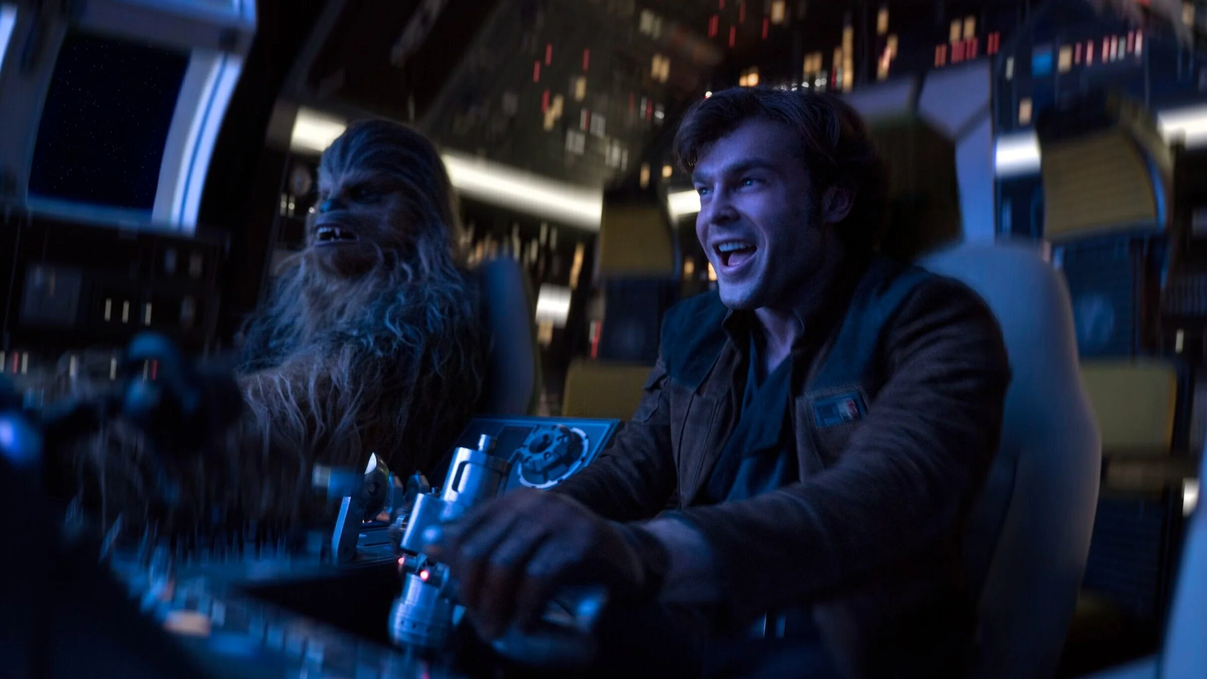 Rogue Two: Chewbacca and Alden Ehrenreich