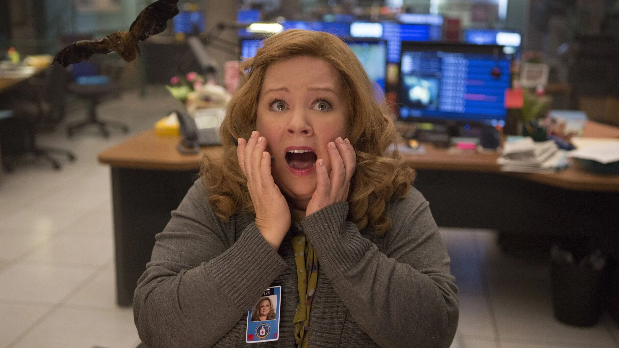 Little and large: Melissa McCarthy