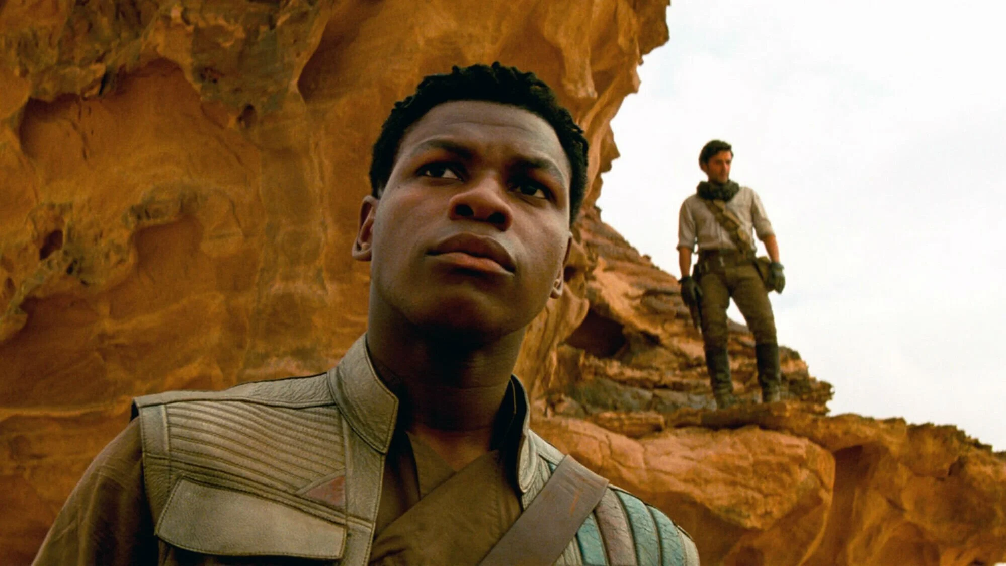 A rock and a hard place: John Boyega and Oscar Isaac