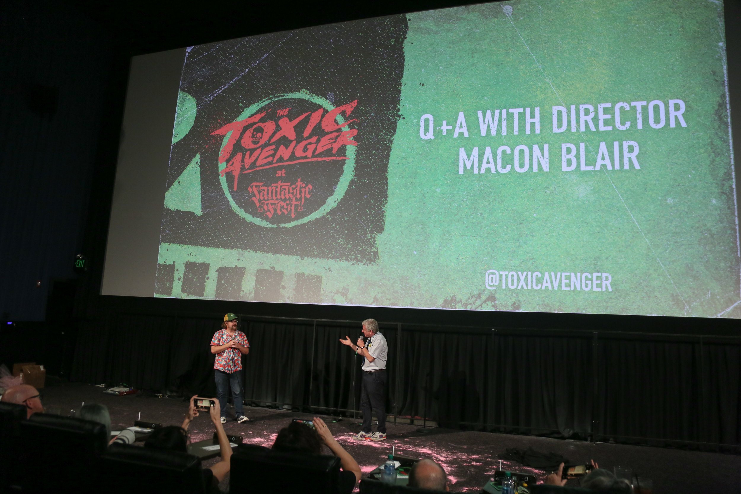   The Toxic Avenger  Q&amp;A event Courtesy of Fantastic Fest, Photo: Jack Plunkett 