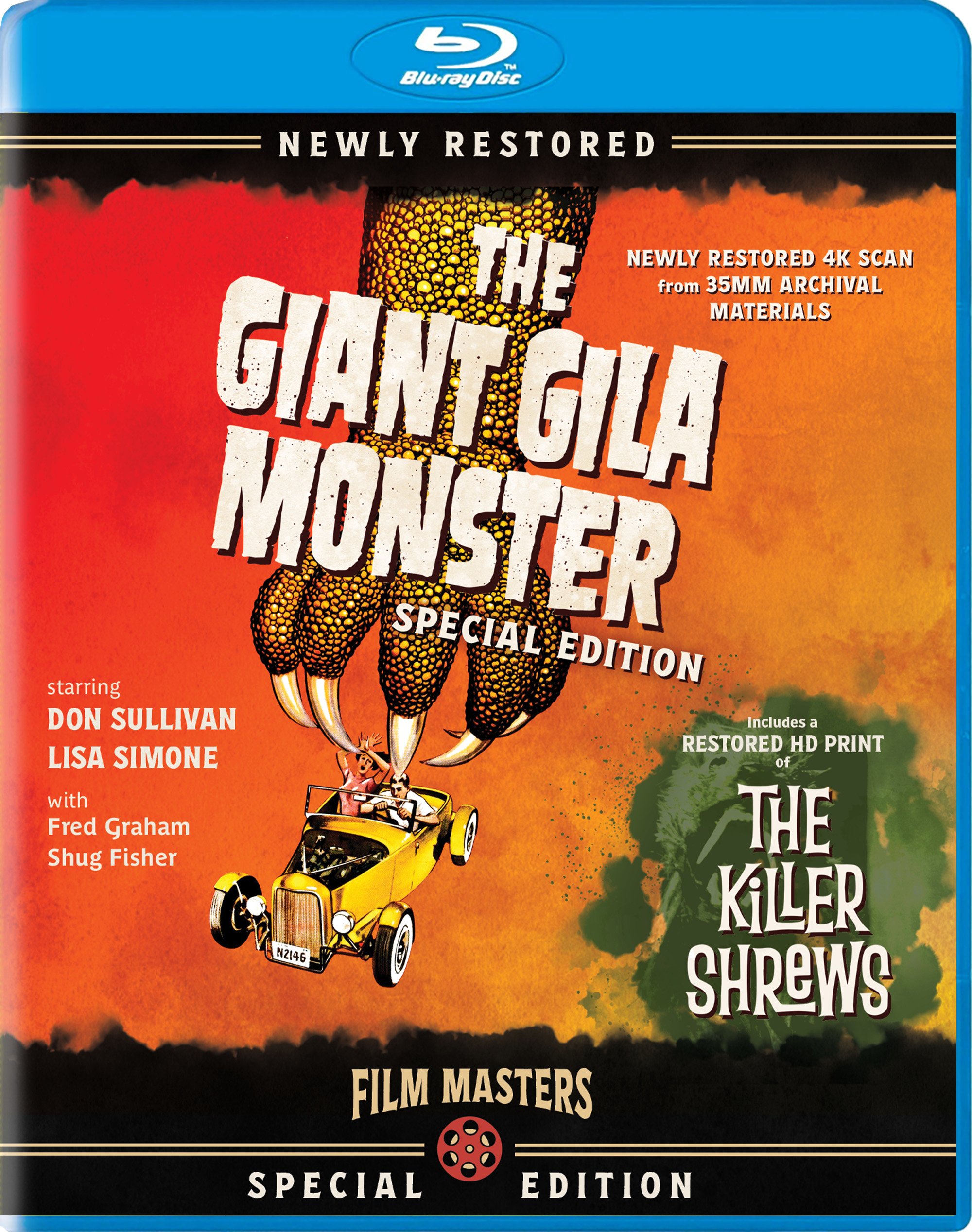    The Giant Gila Monster  (1959) &amp;  The Killer Shrews  (1959).  Image courtesy of Film Masters. 