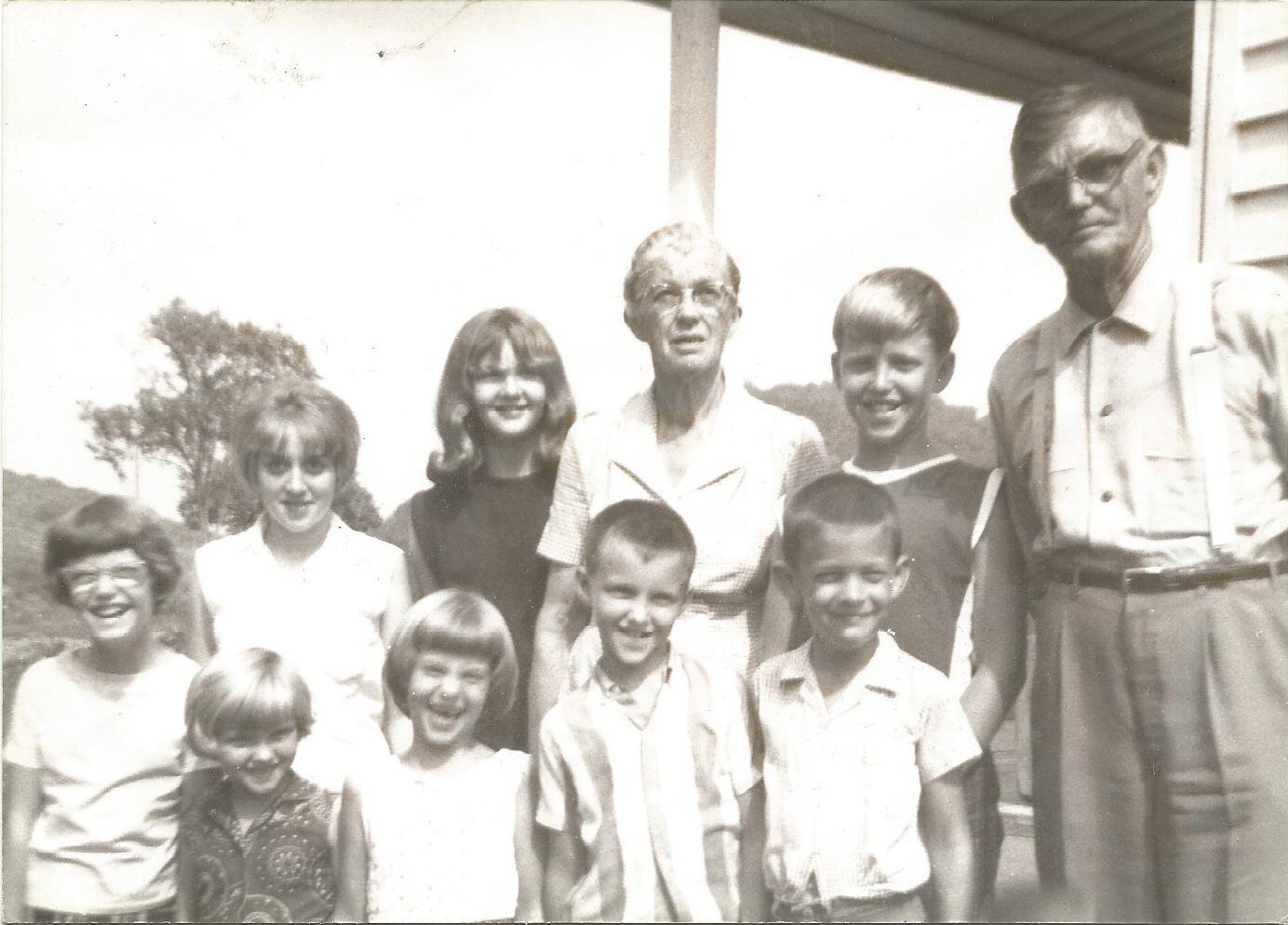 Grover and Jesse with their grand children