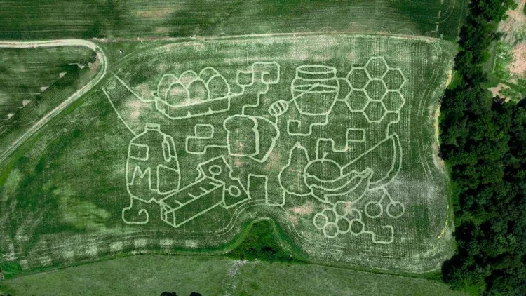 2024 corn maze design