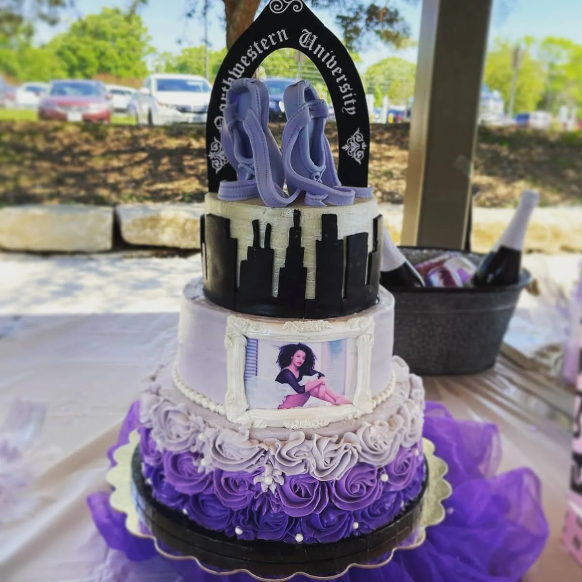 Ballerina Graduation Cake 🩰