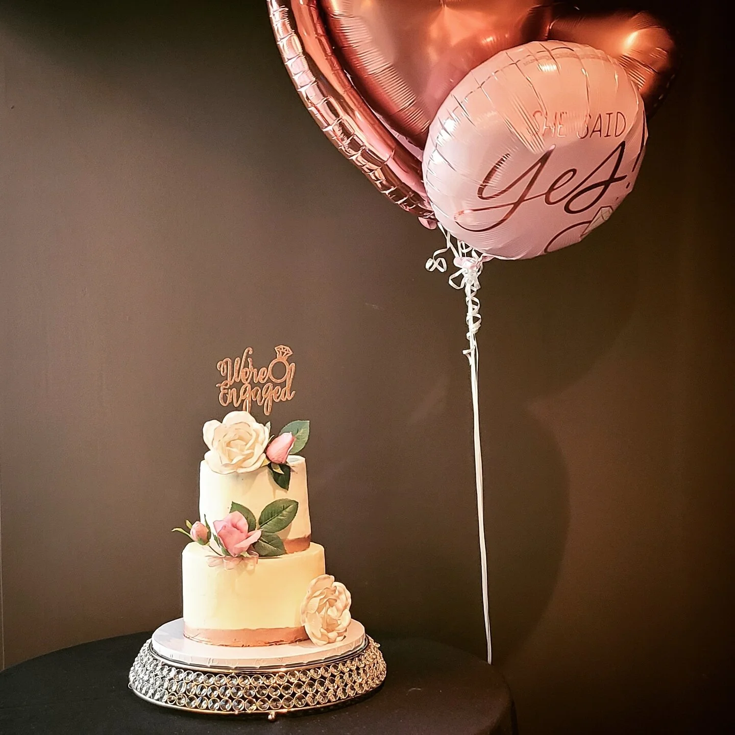 Engagement Cake! 💍