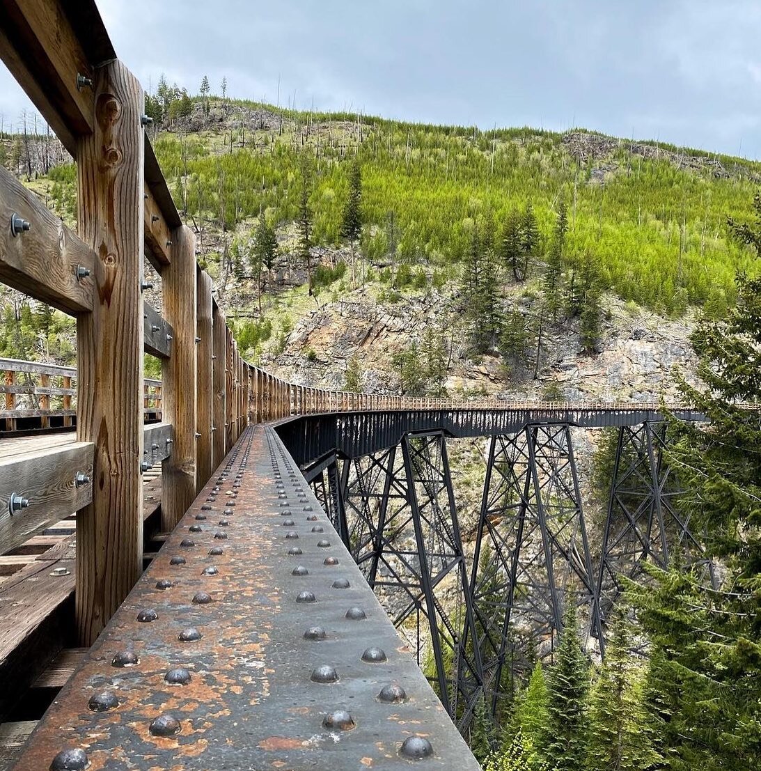 This trail is a recent add on TrailCollectiv-thanks to @littleokanaganexplorers . Don&rsquo;t know about you, but we can&rsquo;t wait to explore this hike! 
.

@littleokanaganexplorers:
Myra Canyon has been on my wish list since we moved here and we 