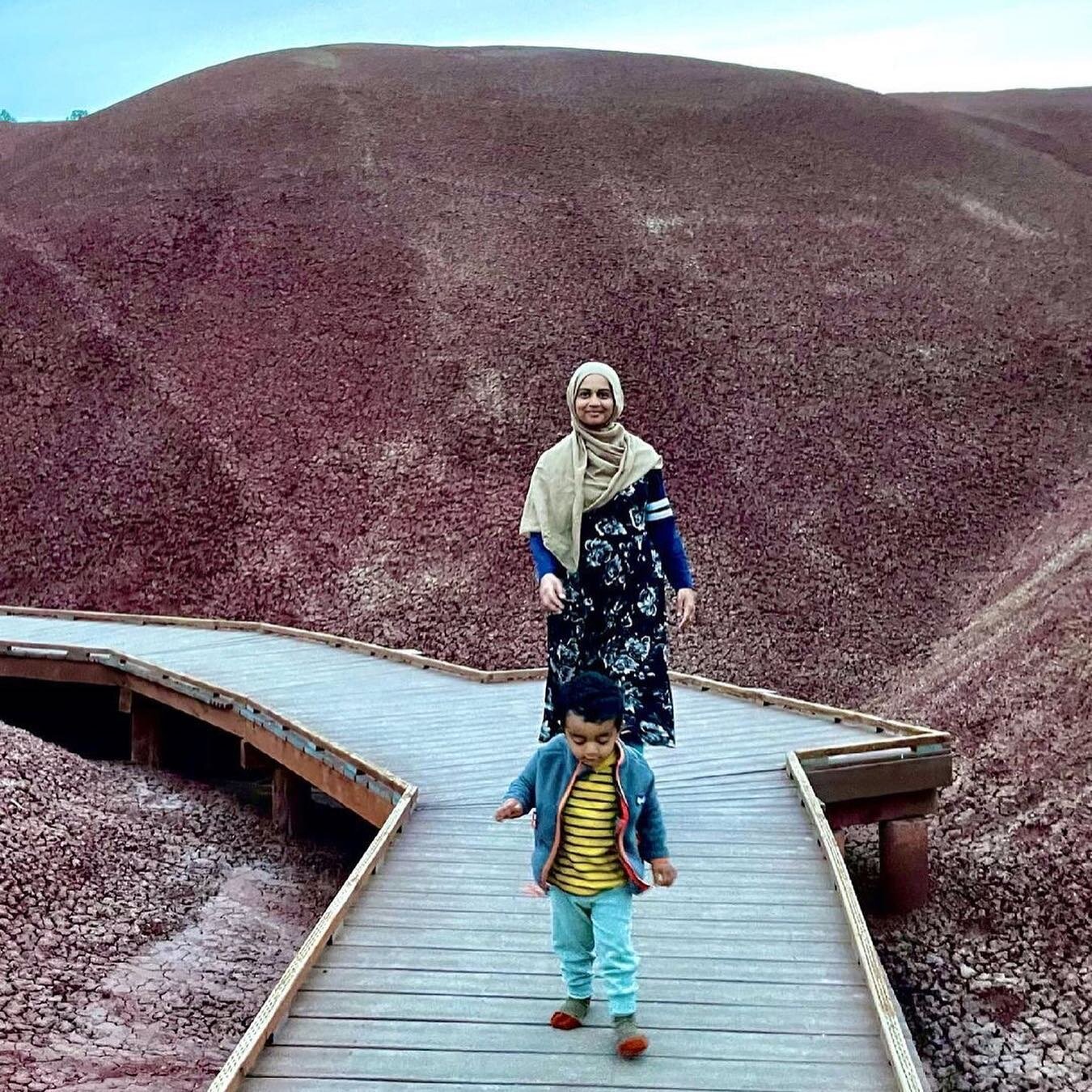 Have you been to Painted Hills?!
.
We are excited to learn more about this trail from @babyhikingadventures 
.
#elementsofwild #familyhike #mountainmama #thehikemovement #showthemtheworld #outdoorfamilyadventures #backpackingadventures #womenwhopaddl