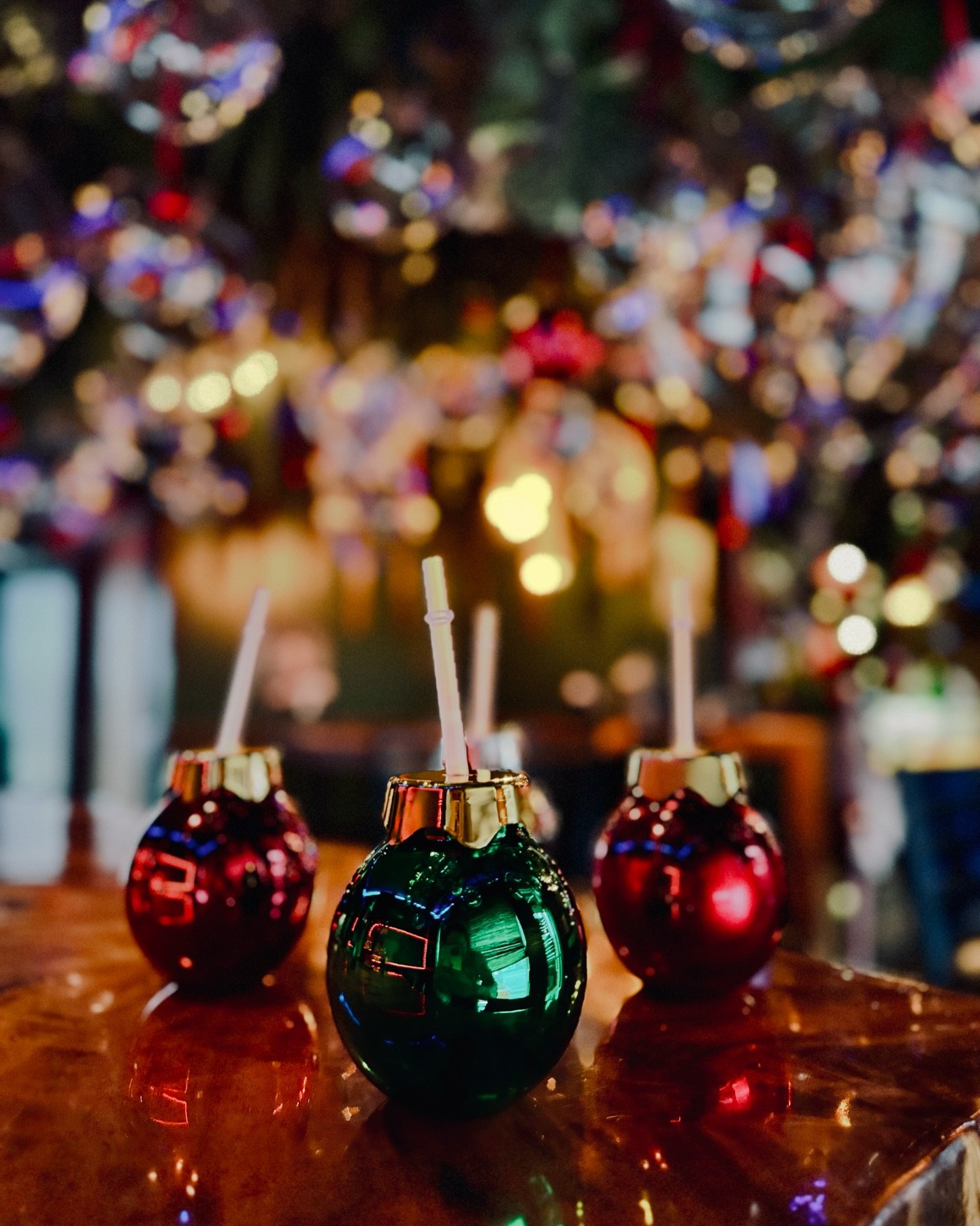 Santa&rsquo;s coming to town 🧑&zwj;🎄

Get in the spirit and drink out Santa&rsquo;s balls and take it afterwards to refill it. 

We have new items, cocktails, and specials all month long. 🎄🎅🎄☃️❄️