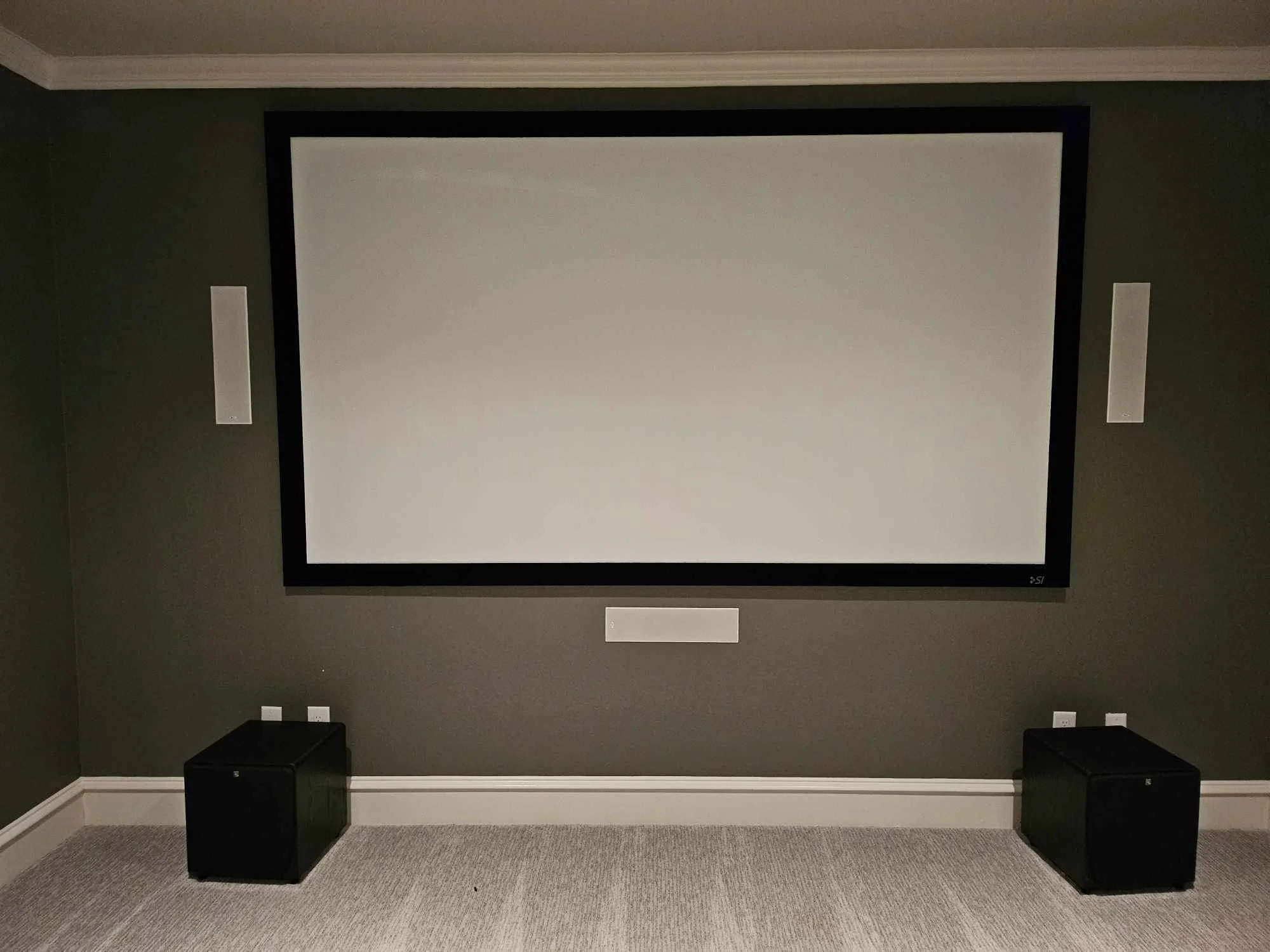 Home theater room