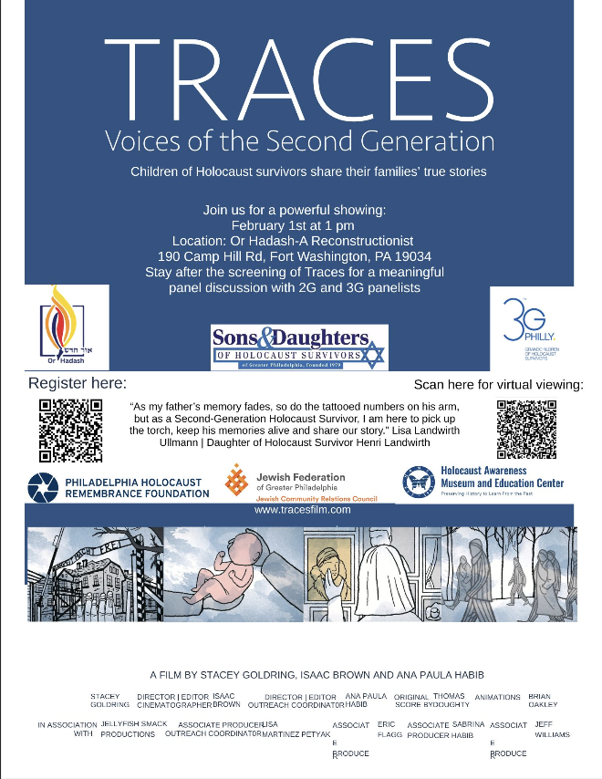 Traces Film and Intergenerational Panel Discussion