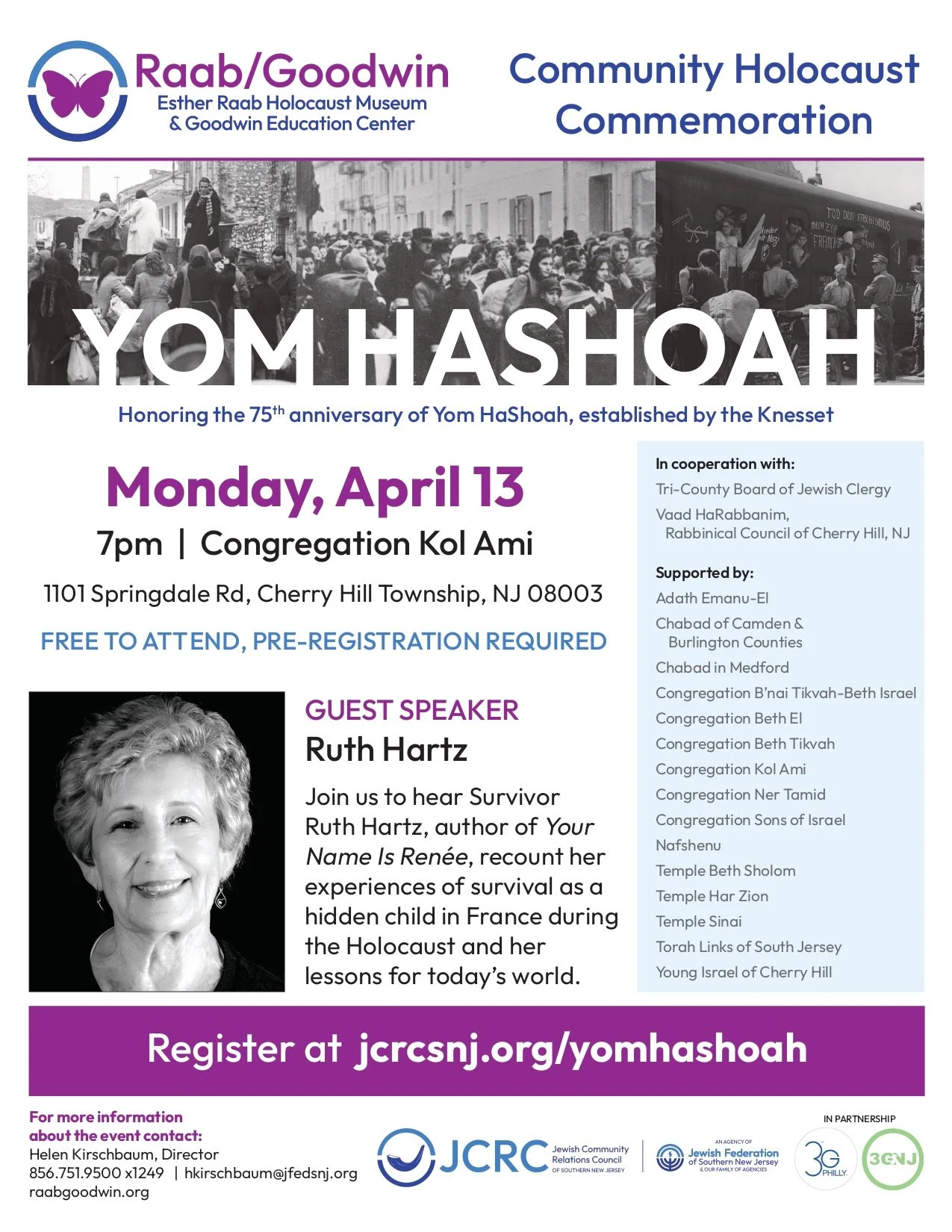 South Jersey Community Holocaust Commemoration