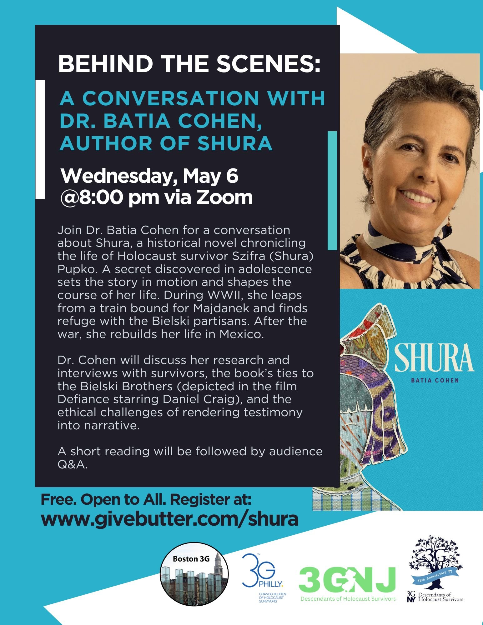 Behind the Scene: A conversation with Dr. Batia Cohen, Author of Shura