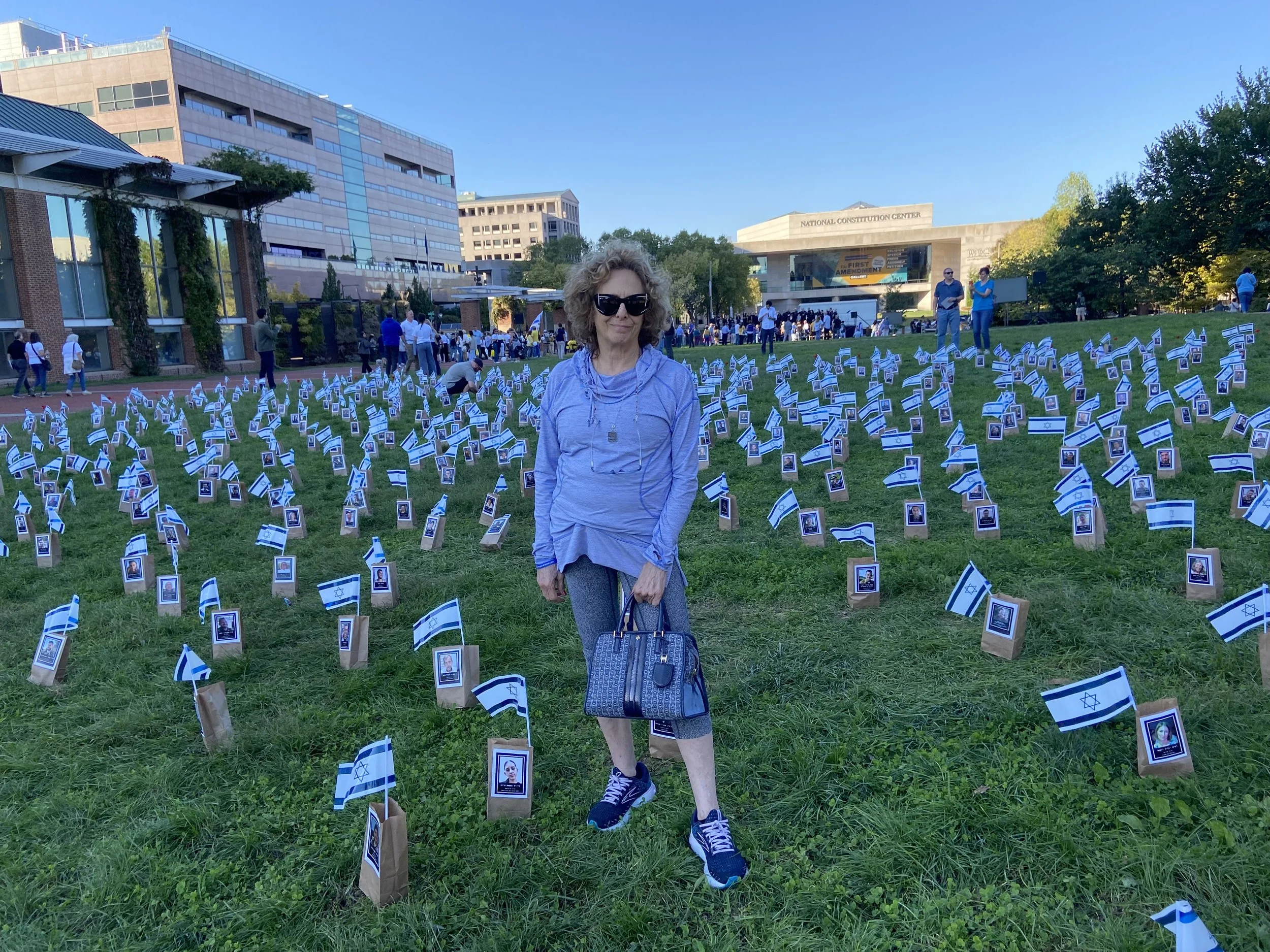 TANYA BUCHMAN: An American woman describes her experience being in Israel on October 7, her lengthy journey getting home to America, and how, as a 2G, the events of October 7 remind her of the Holocaust.