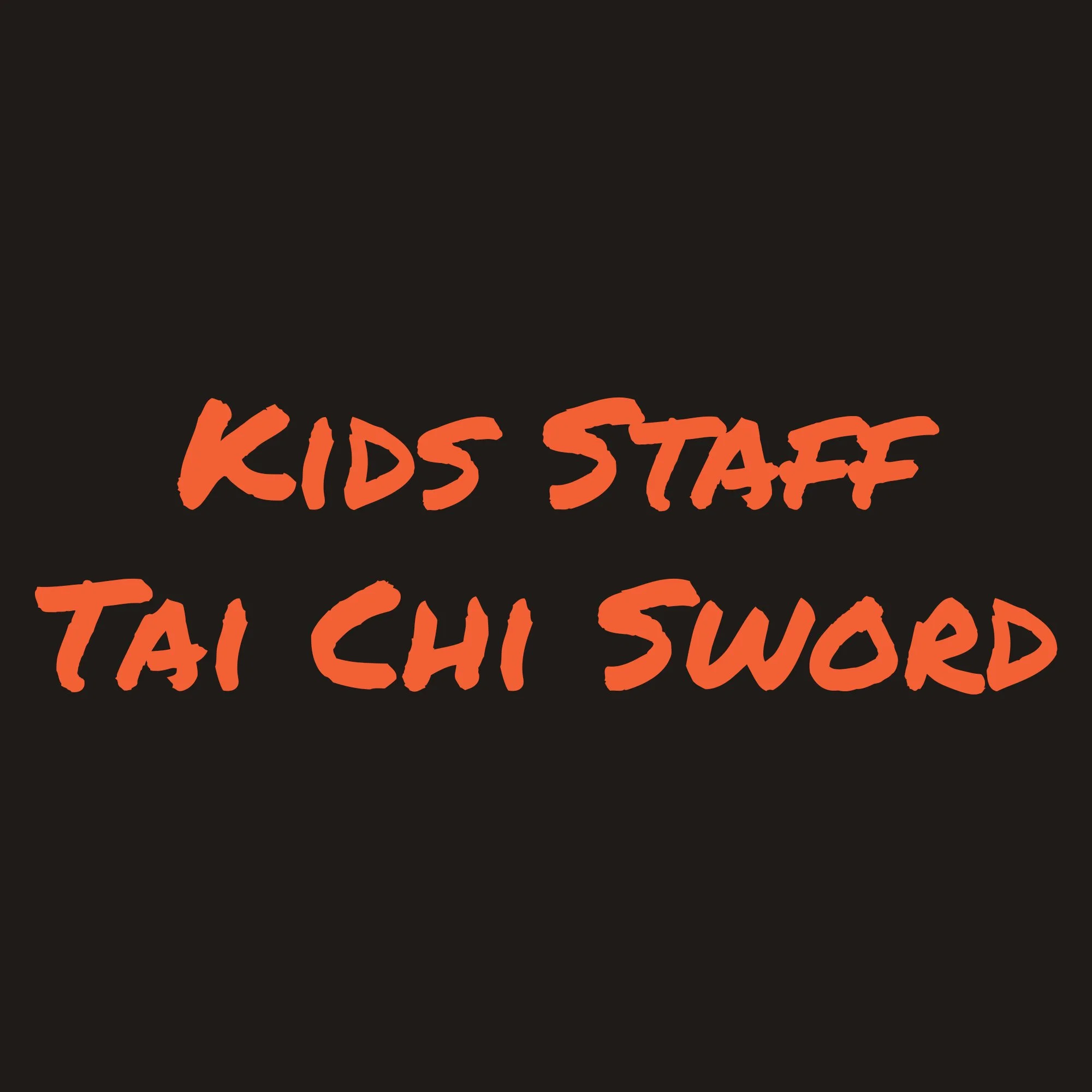 Kids Staff &amp; Tai Chi Sword