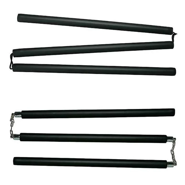 Rubber Three Section Staff