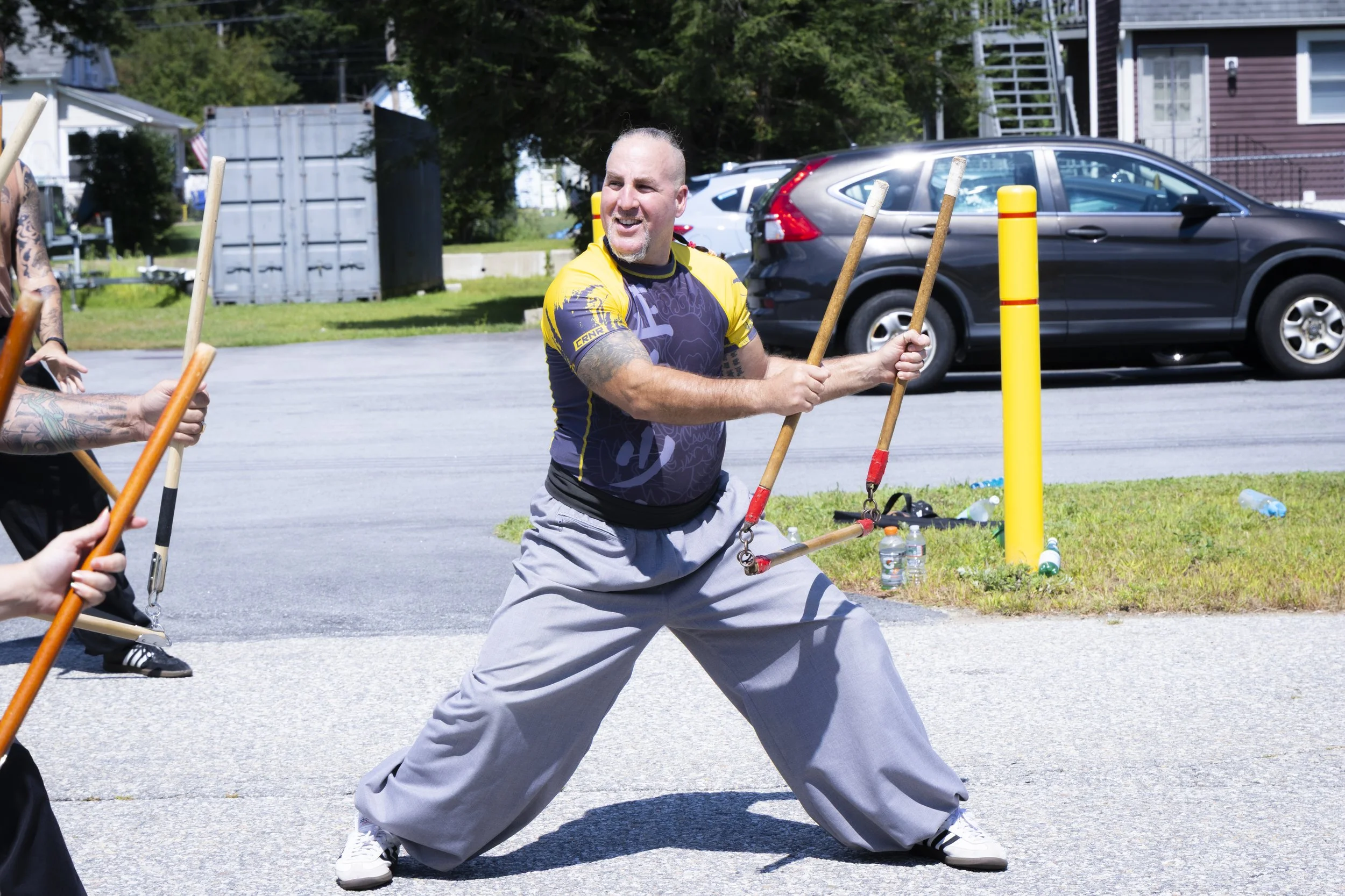 3 Section Staff & Double Dagger with Shifu Gregg Zilb
