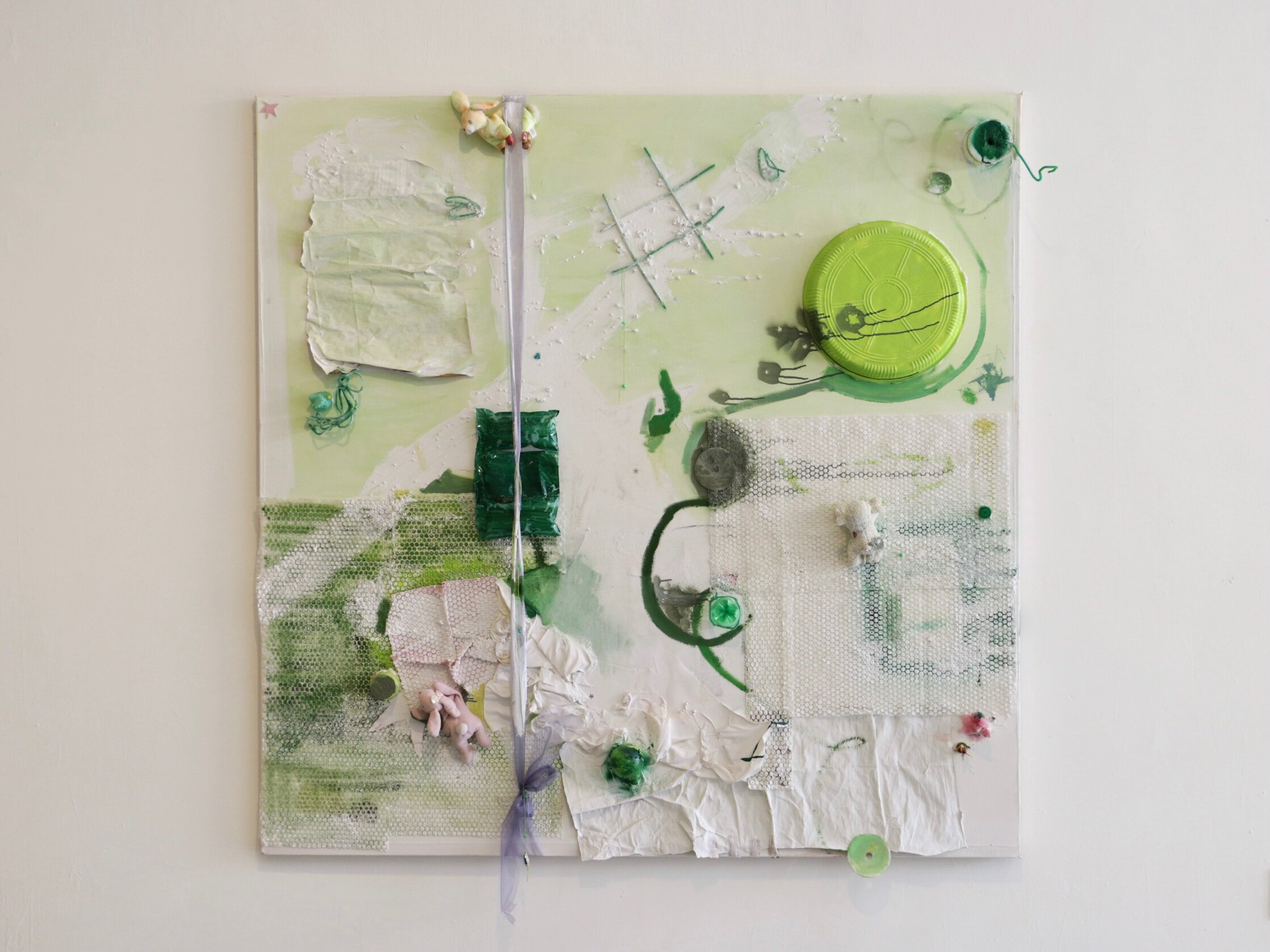 Untitled 3
Mixed media on canvas
60" x 60"