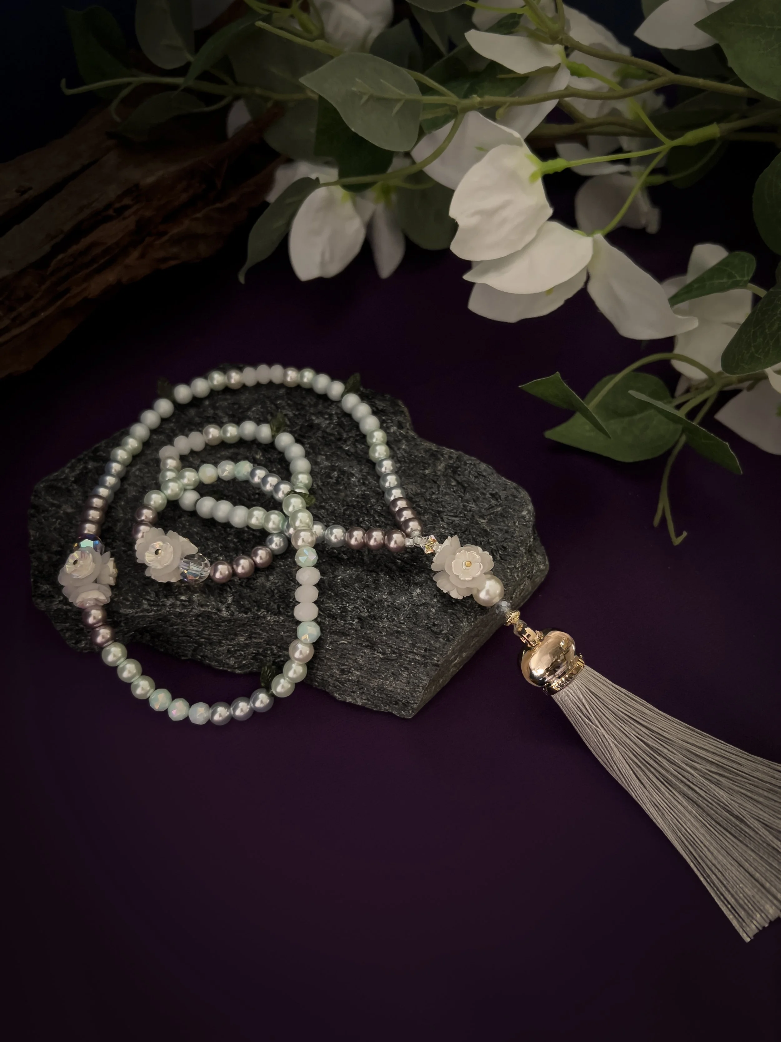 Thistle Fields 99 Bead Tasbih : Beyond The Meadow Collection (New) Early Bird Promo