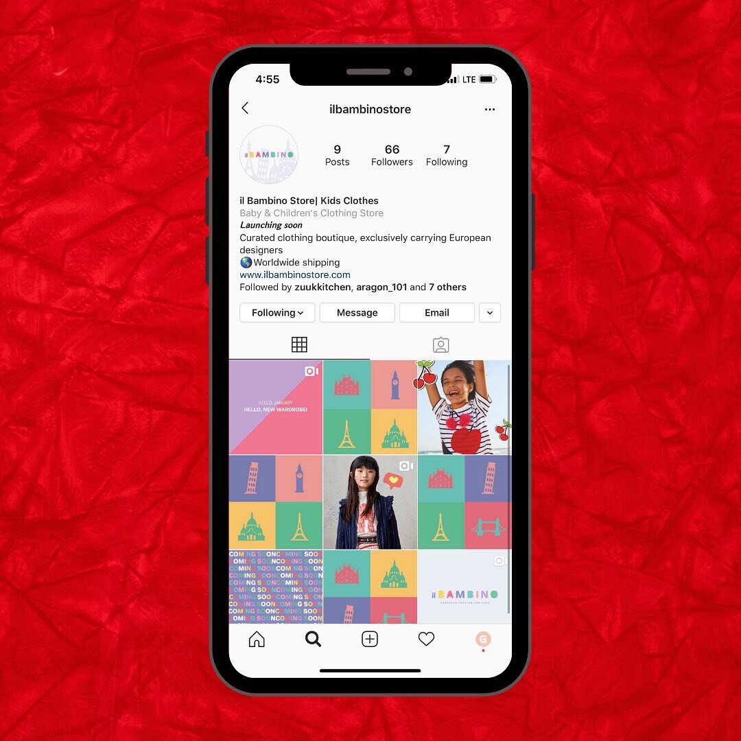 We are very excited to announce our latest non-F&amp;B client @ilbambinostore 😍 a curated online clothing store for European only brands! They&rsquo;ll be delivering worldwide and her social media is going to look 🔥 make sure to follow along! Let u
