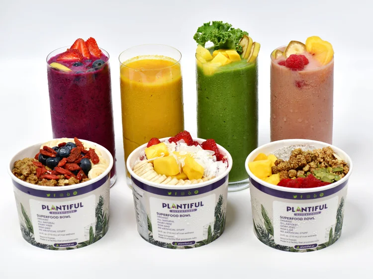 Plantiful SuperFoods | 100% Plant-Based Restaurant | Acai Smoothies ...
