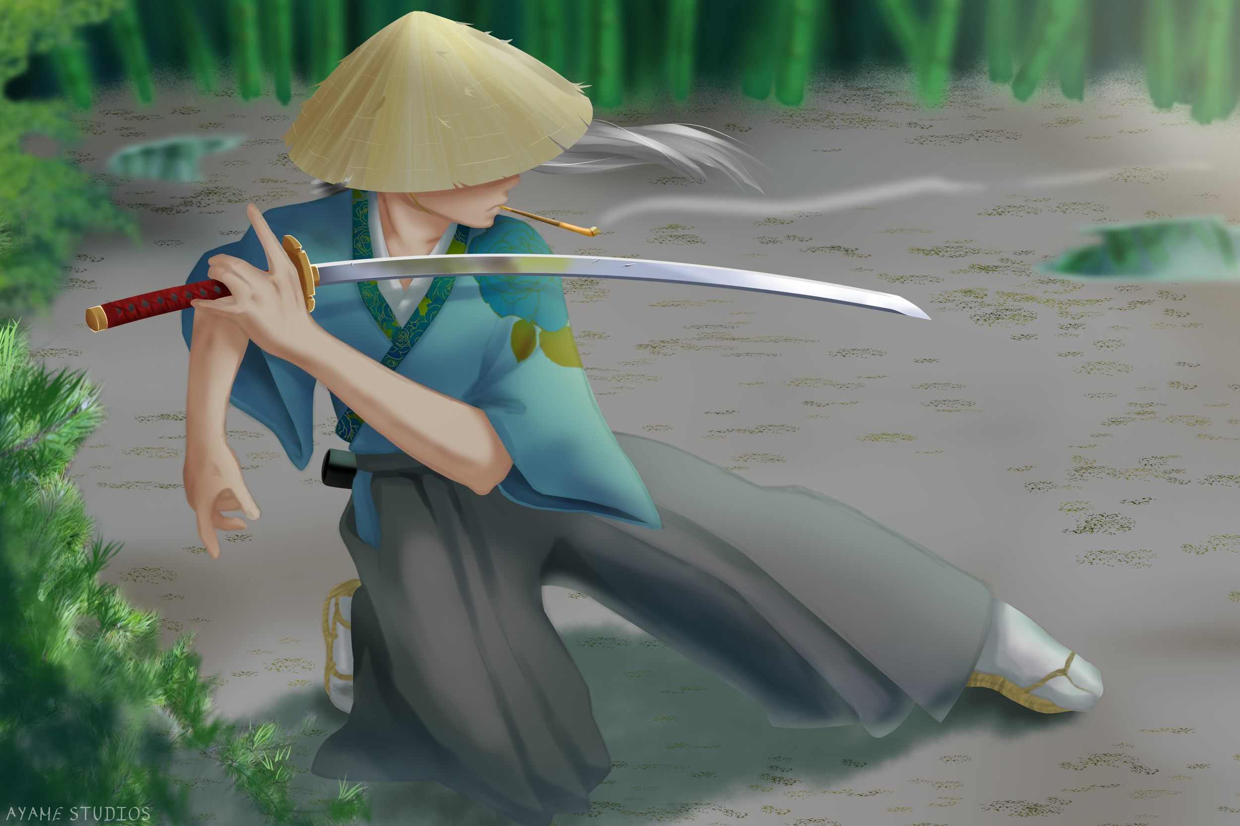 Samurai Print