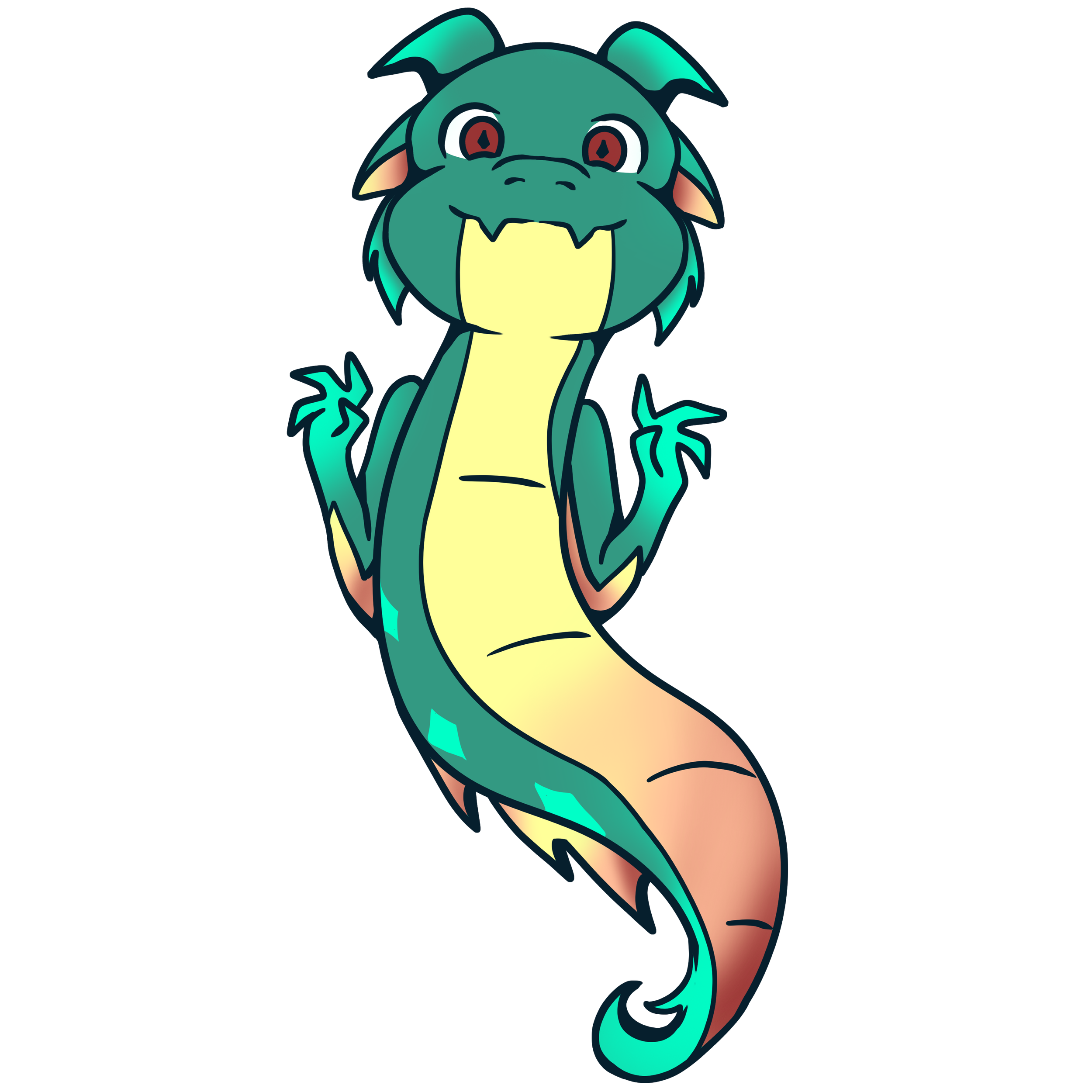 Green Dragon Charm