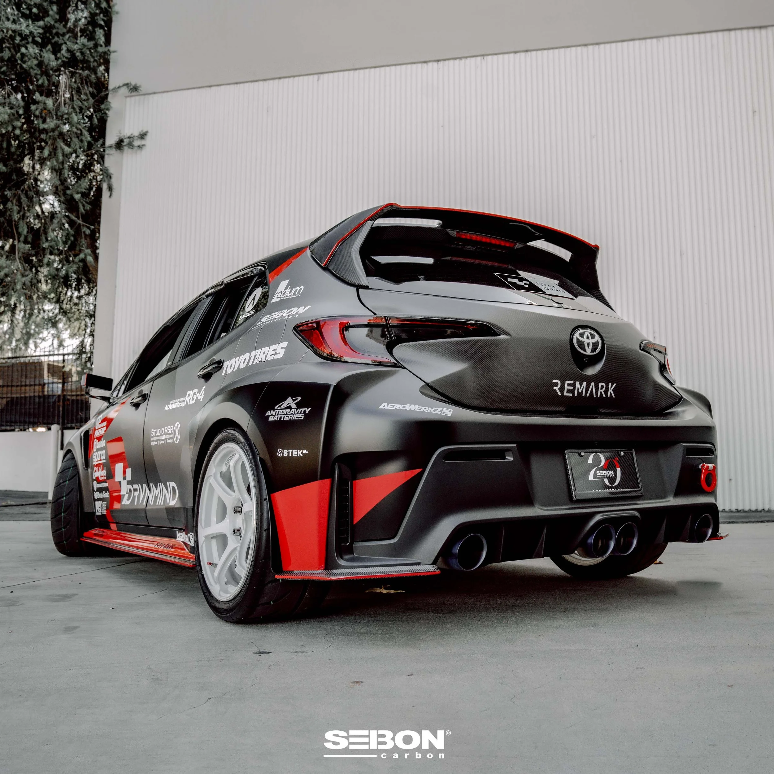 Seibon MB-Style Carbon Fiber Rear Lip – Toyota GR Corolla (2023–2026)