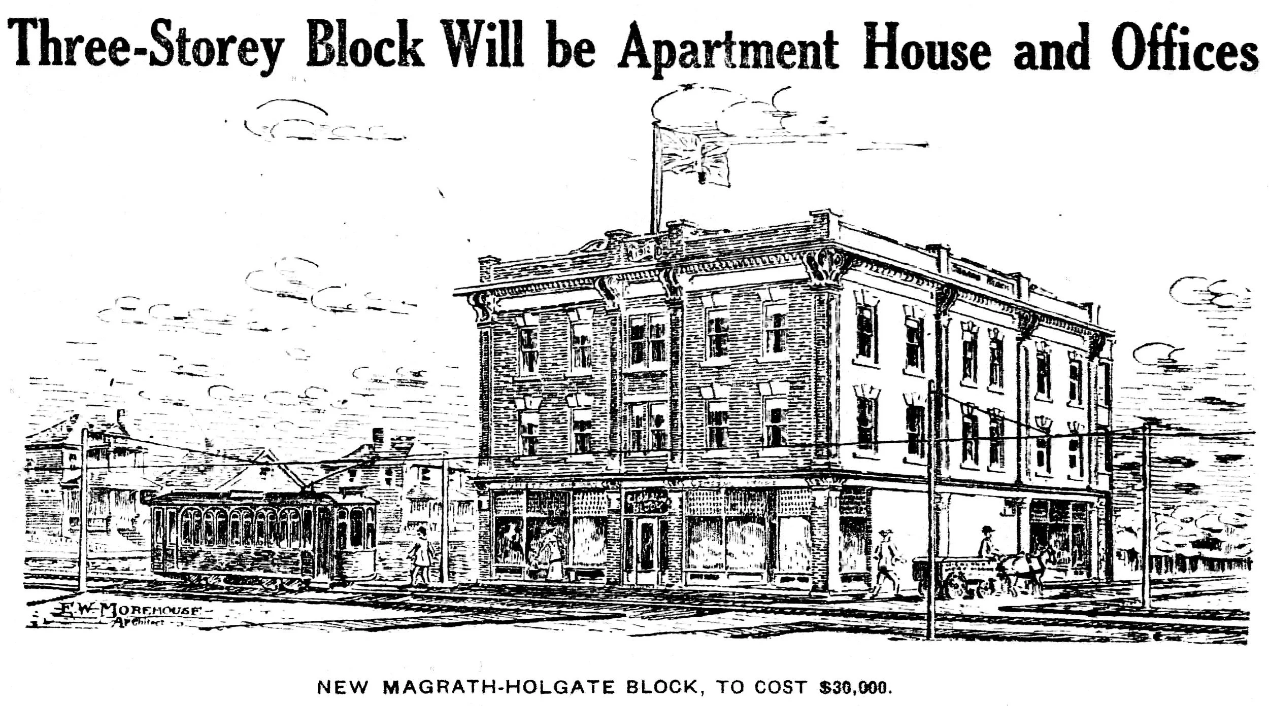 The Gibbard Block — Edmonton