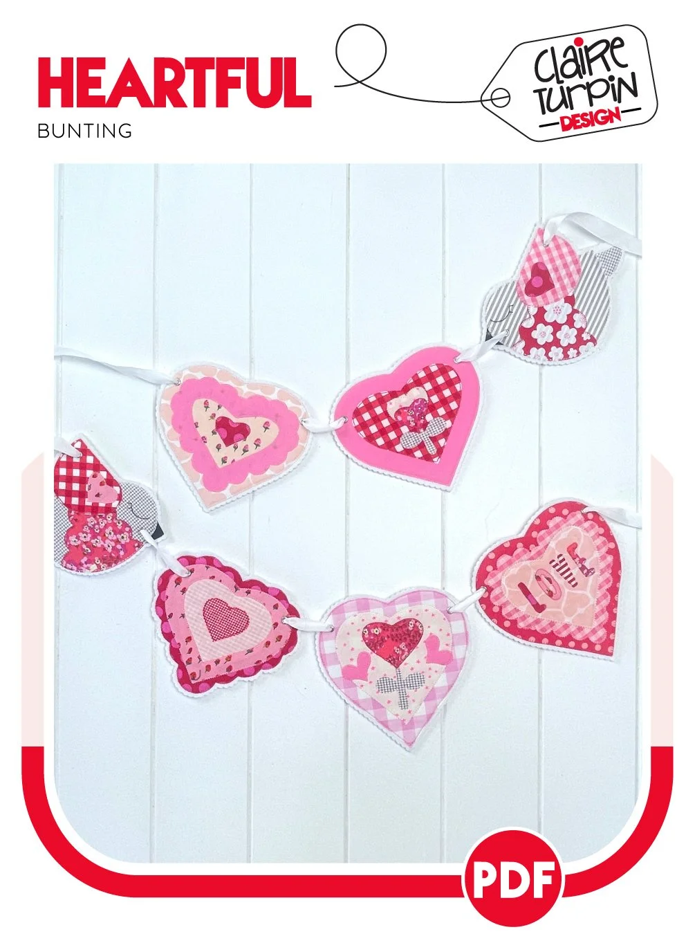 Heartful Bunting PDF Pattern