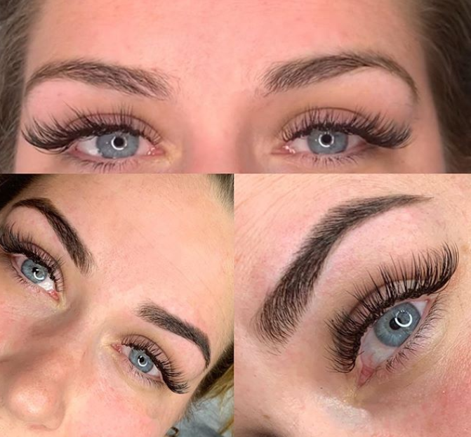 Brows wax and tints