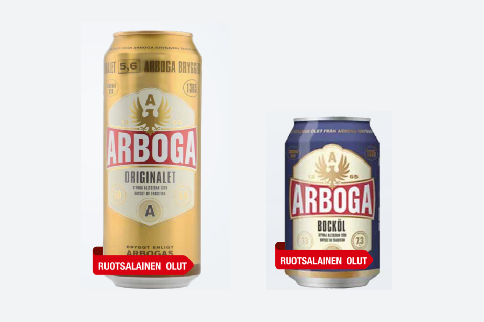 Ruotsalainen Arboga-olut kauppoihin