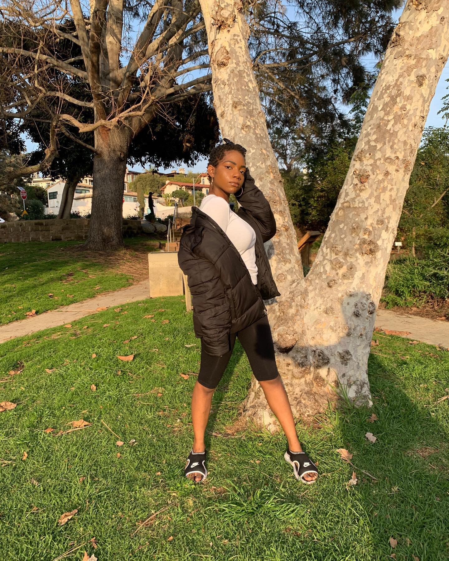 aquarius season is already working its magic 🧚🏾 taking it one breath at a time #almost22 #selflove  #blackmagic #manifesting #newmusicsoon