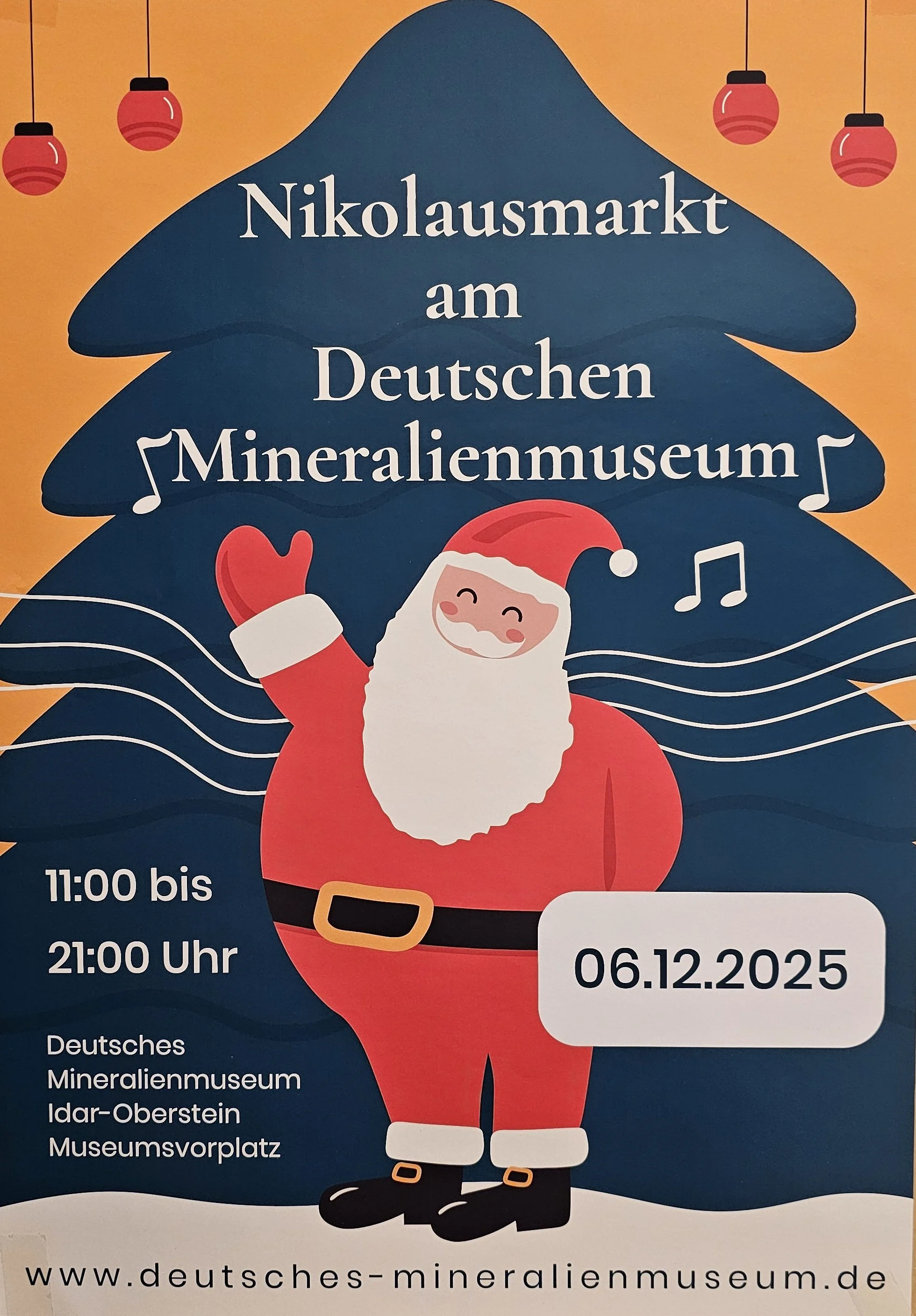 Nikolausmarkt am Deutschen Mineralienmuseum