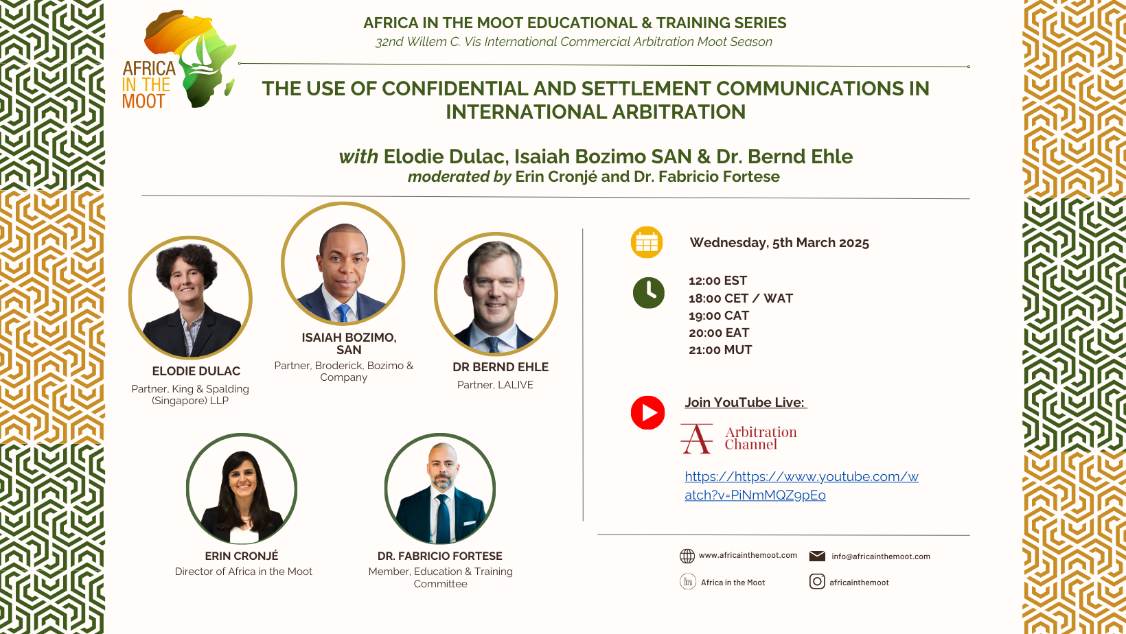 Education and Training Series | Use of Confidential and Settlement Communications in International Arbitration