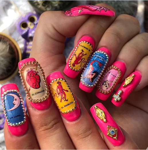 Fuego Nails is the Force Empowering Women and Brujas Alike with Nail Art (Dazed Beauty)