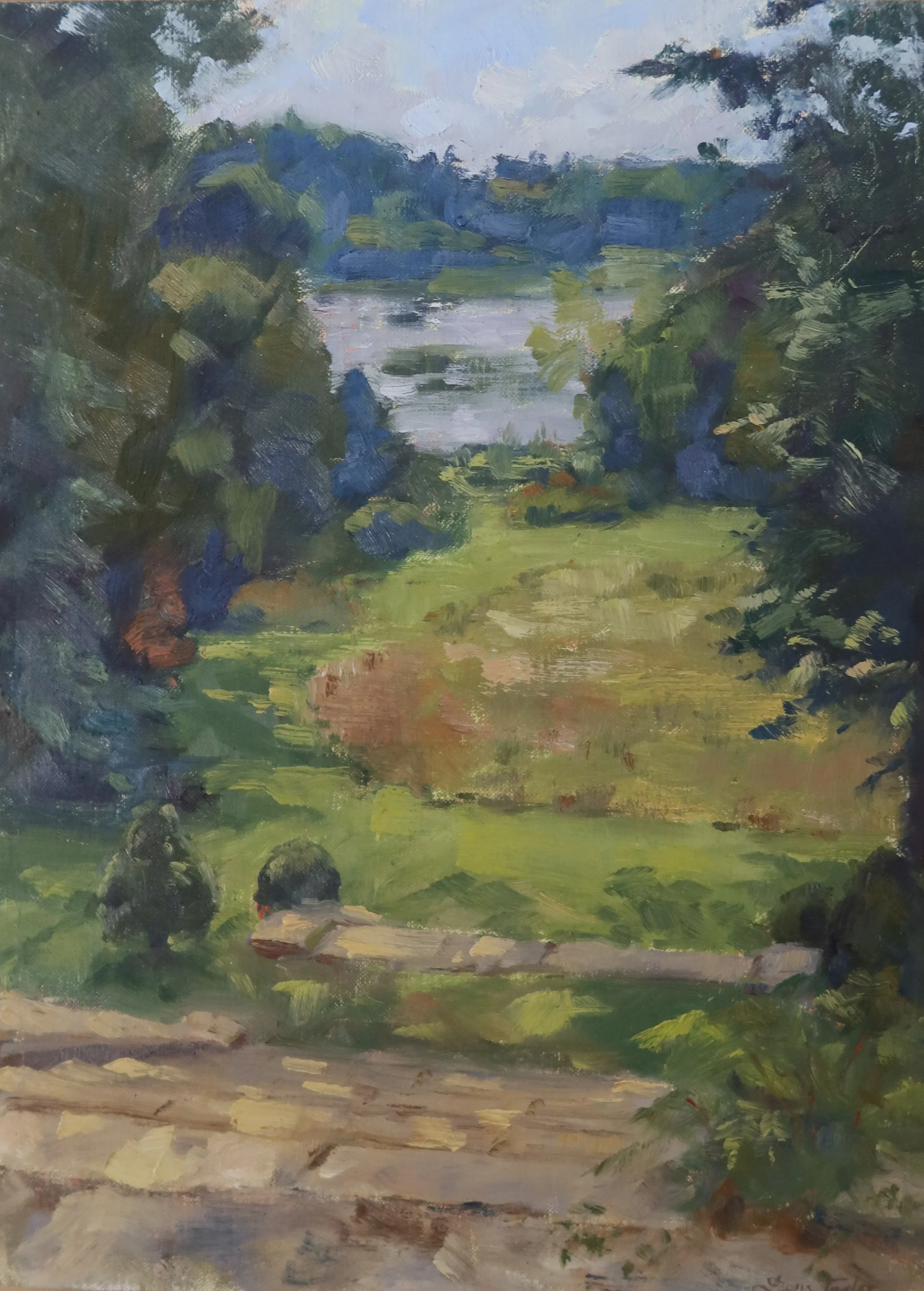 Steps to the Lake