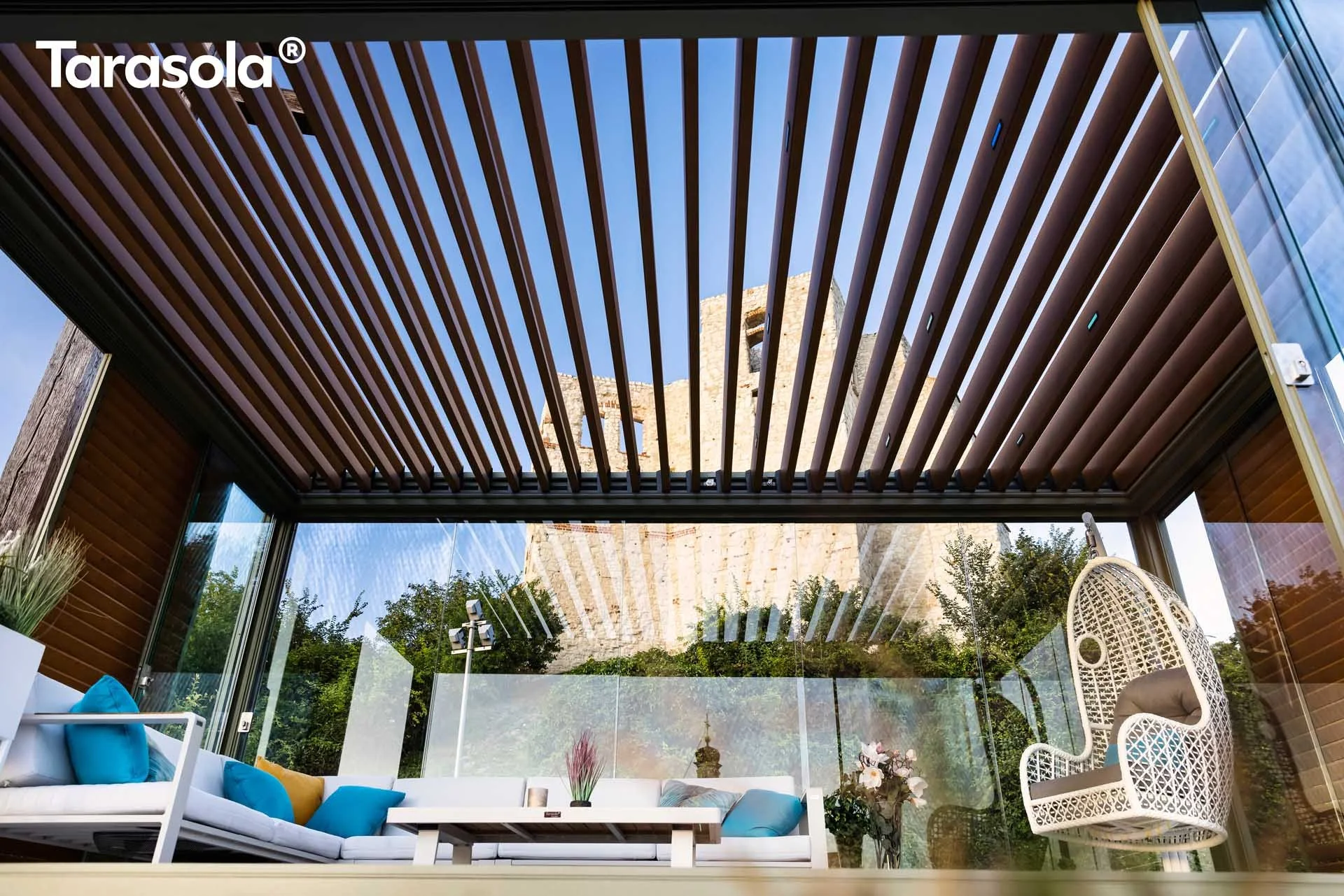 Tarasola Technic Pro Louvered roof Pergola