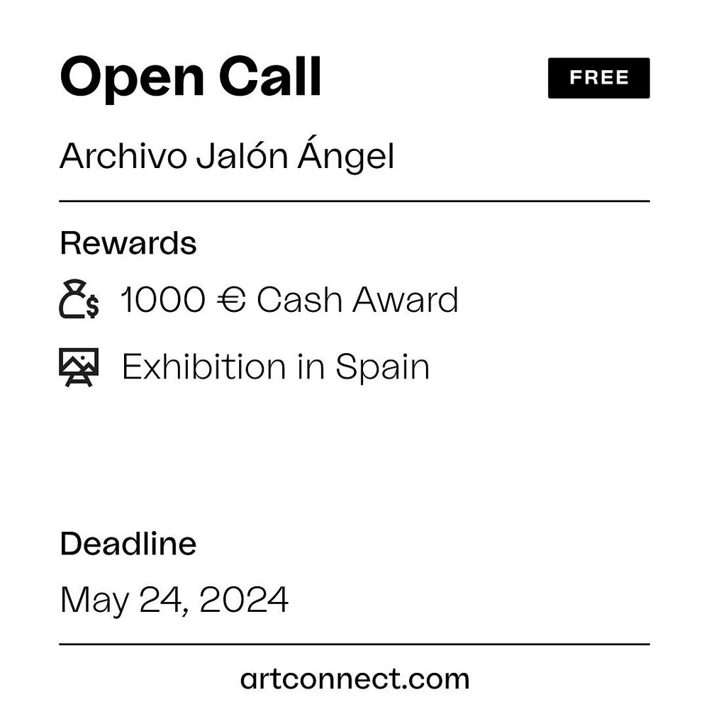 Hey all! The Jal&oacute;n &Aacute;ngel International Photography Prize pays tribute to the memory of one of Spain&rsquo;s most prominent portrait photographers who combined studio portraits with travel, nature and urban landscapes. 

Any artist (Span